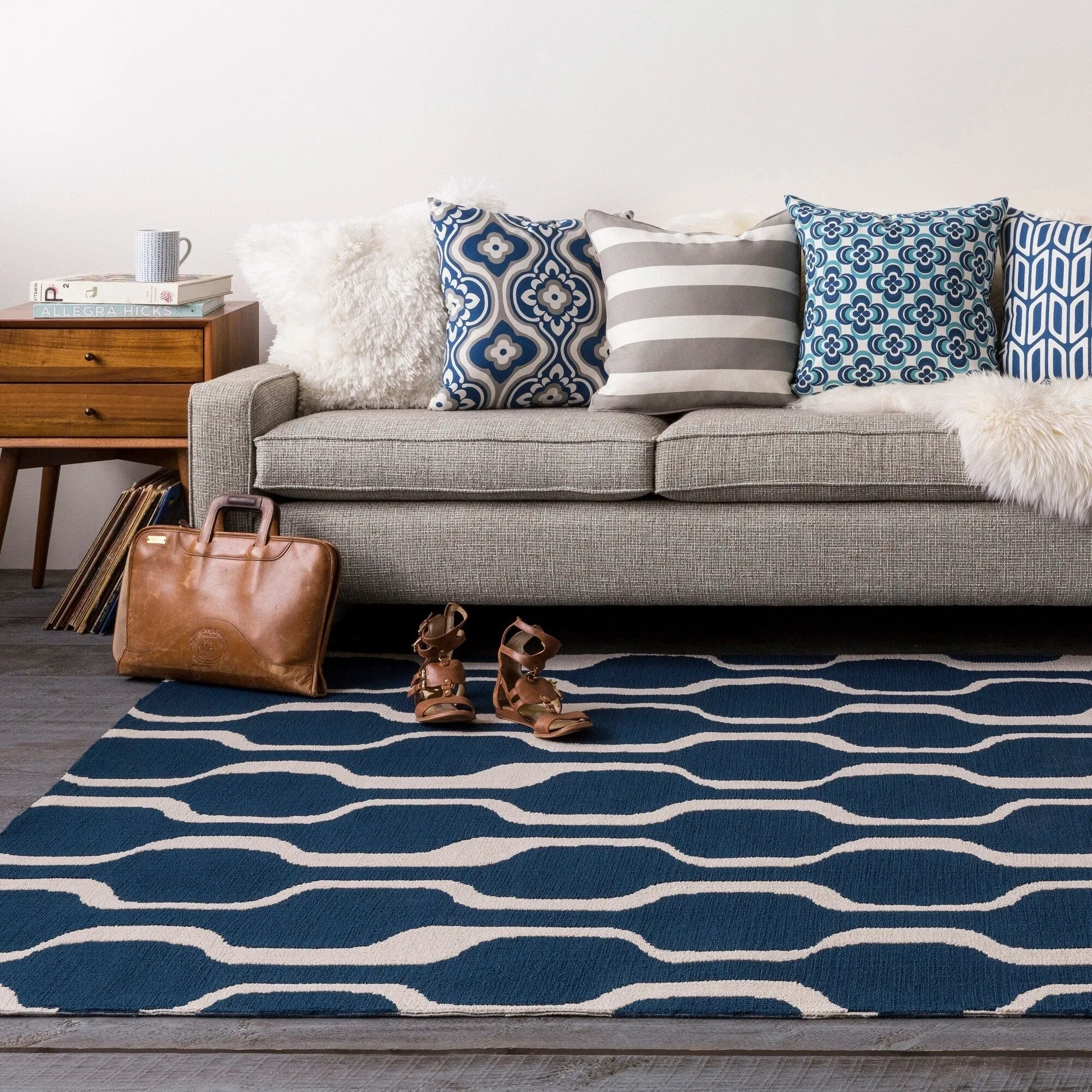 Table-Tufted Wyck Polyester Rug
