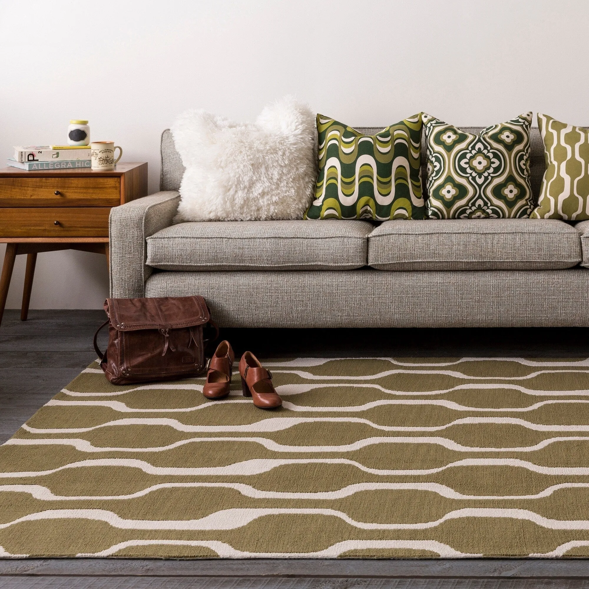 Table-Tufted Wyck Polyester Rug