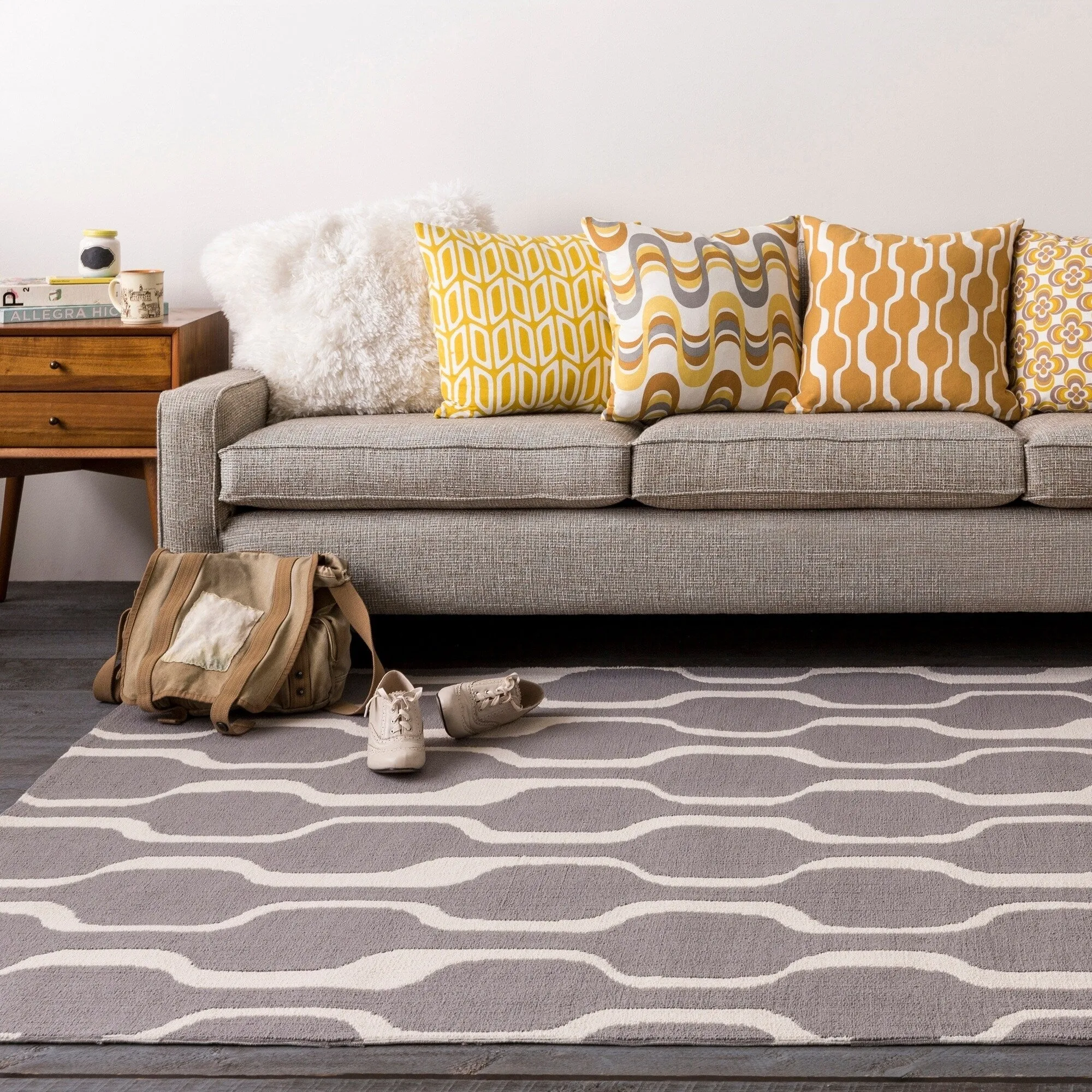 Table-Tufted Wyck Polyester Rug