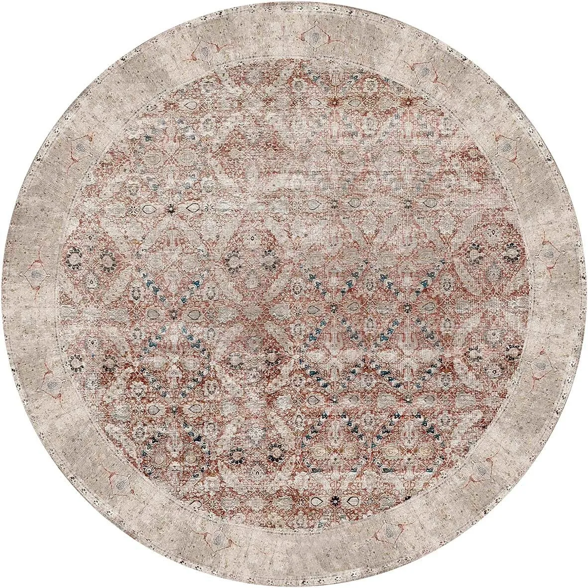 The Rug Collective Distressed Vintage Levent Machine Washable Area Rug