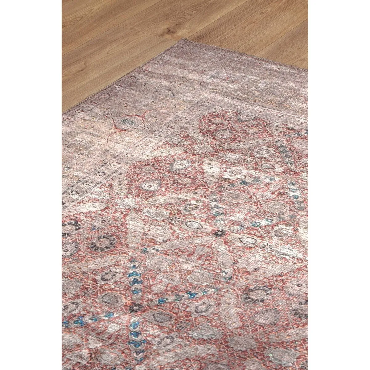 The Rug Collective Distressed Vintage Levent Machine Washable Area Rug
