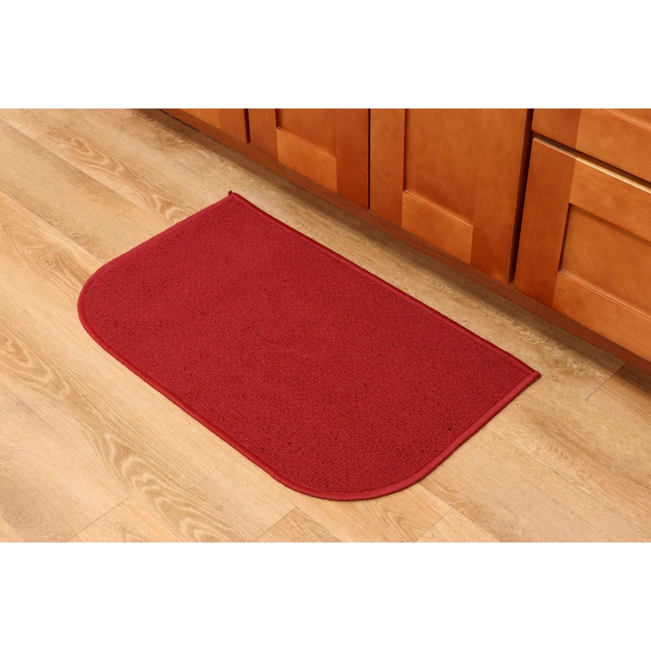 The Sloppy Chef D-Shaped Kitchen Rug - 18x30