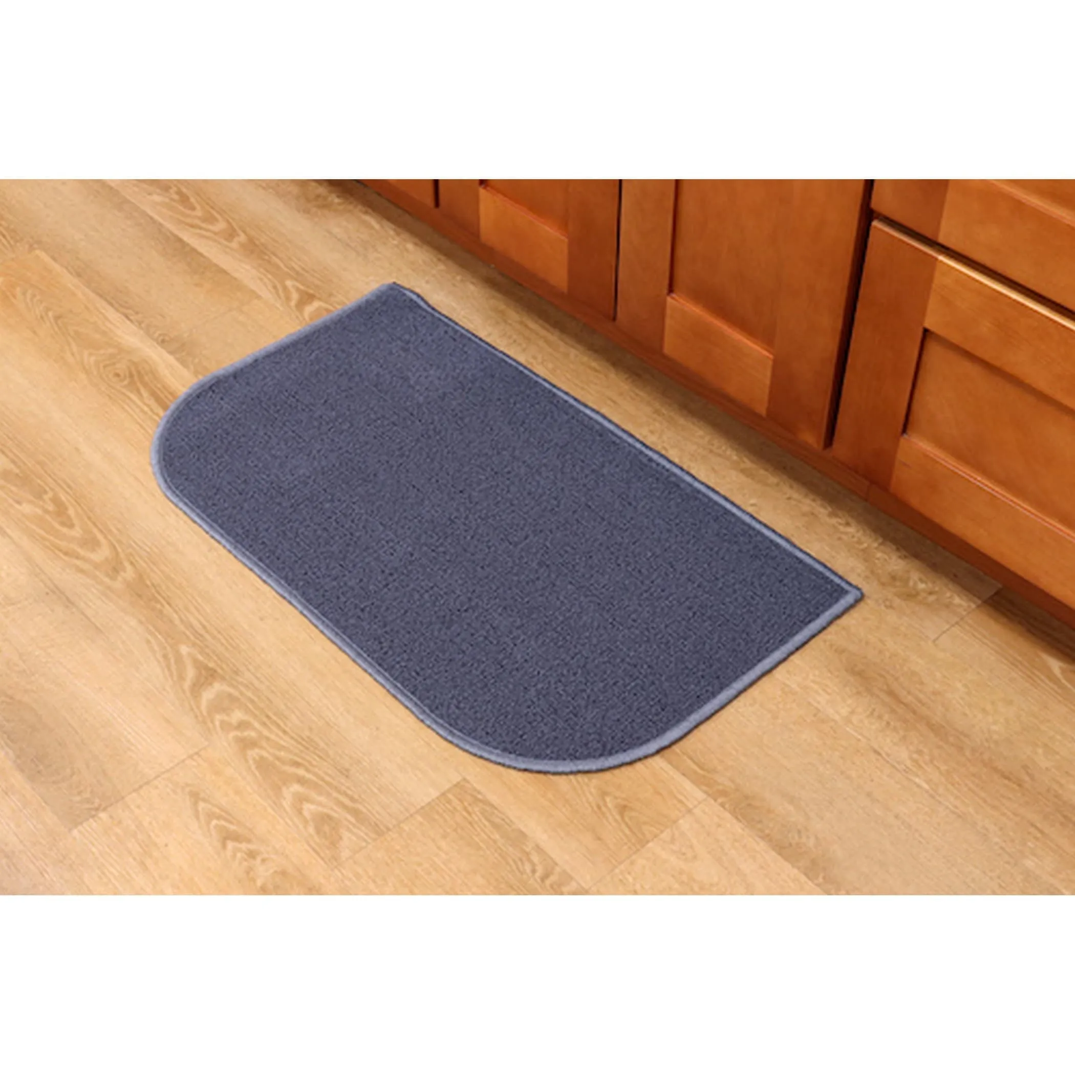 The Sloppy Chef D-Shaped Kitchen Rug - 18x30