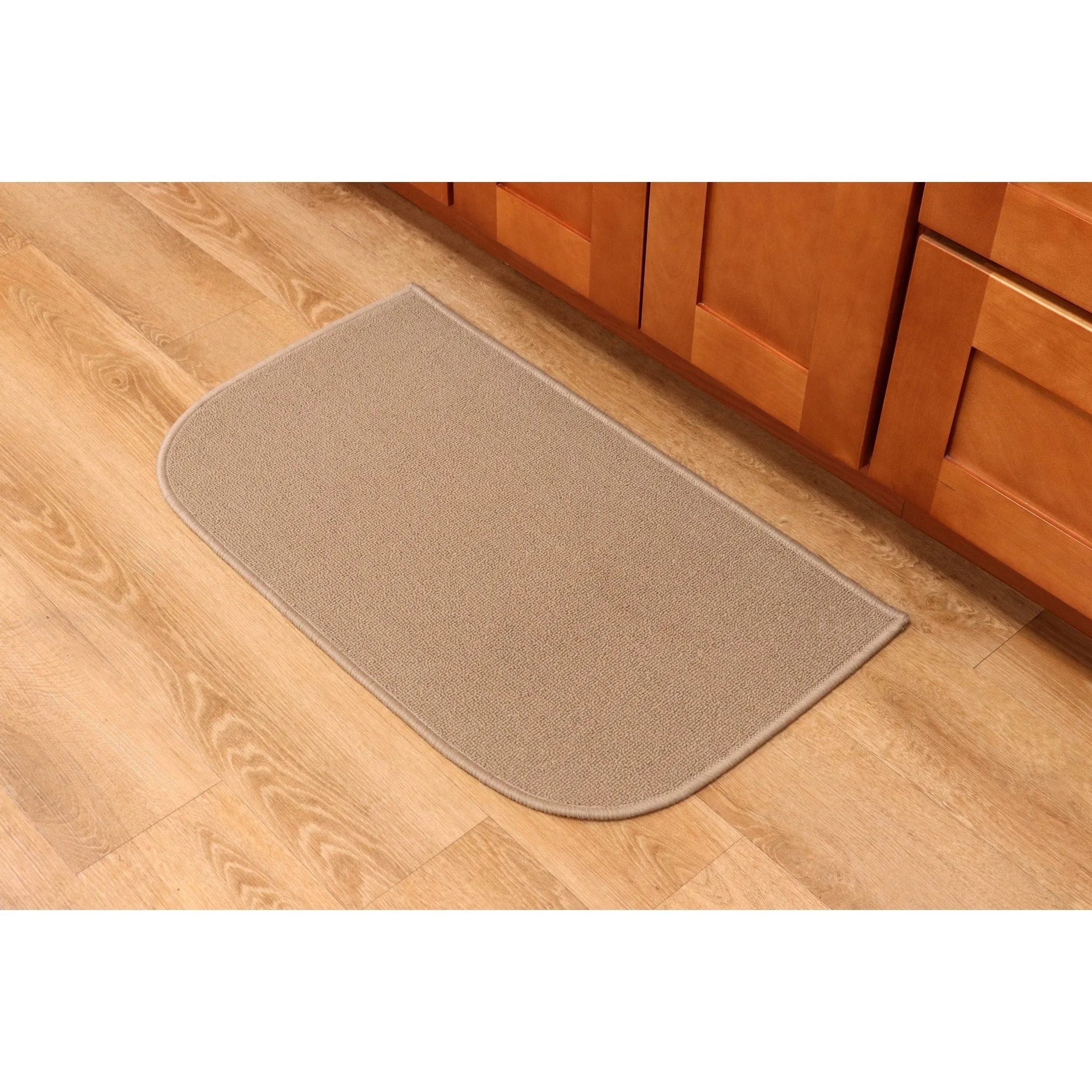 The Sloppy Chef D-Shaped Kitchen Rug - 18x30