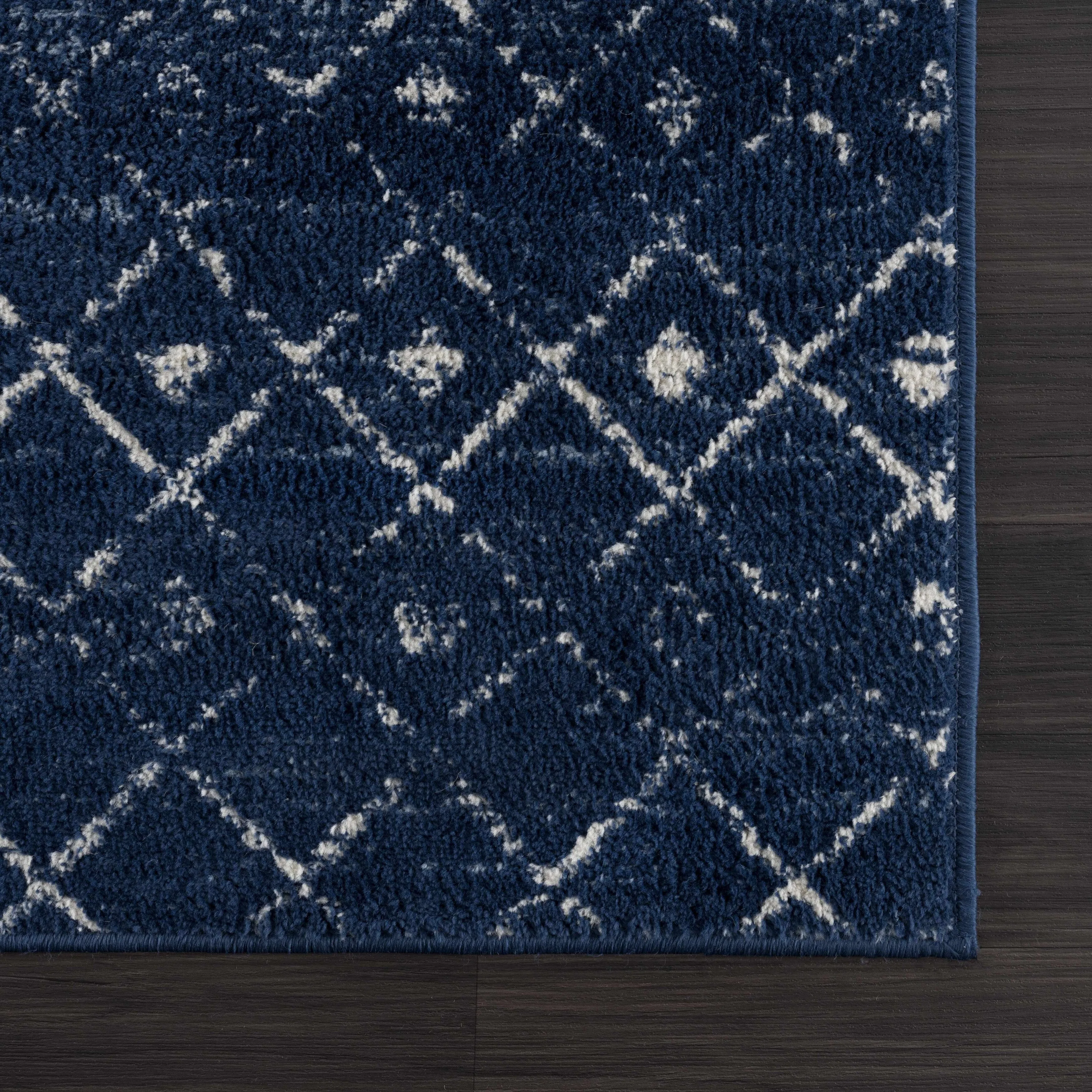 Tigris Tanu Moroccan Trellis Farmhouse Boho Area Rug