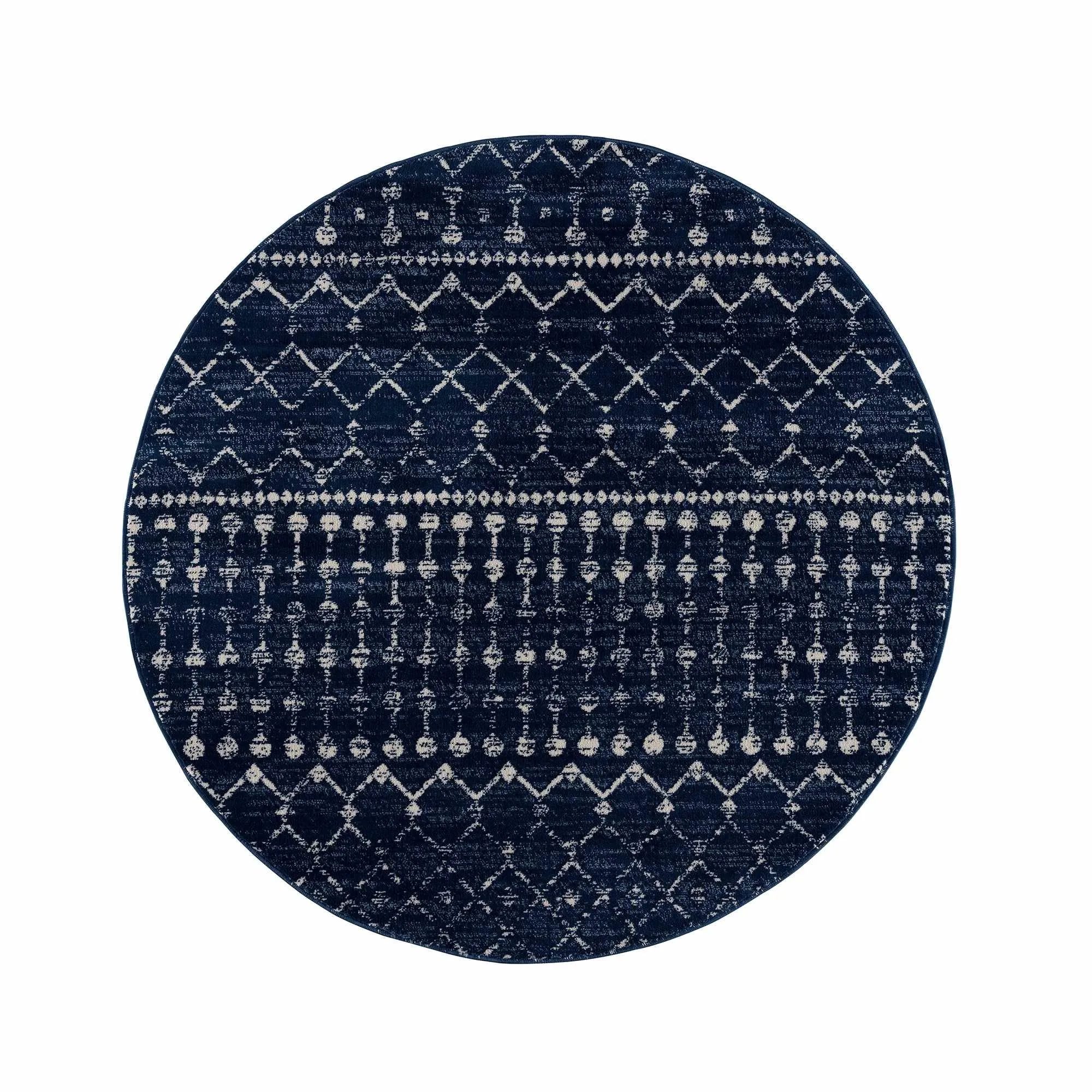 Tigris Tanu Moroccan Trellis Farmhouse Boho Area Rug