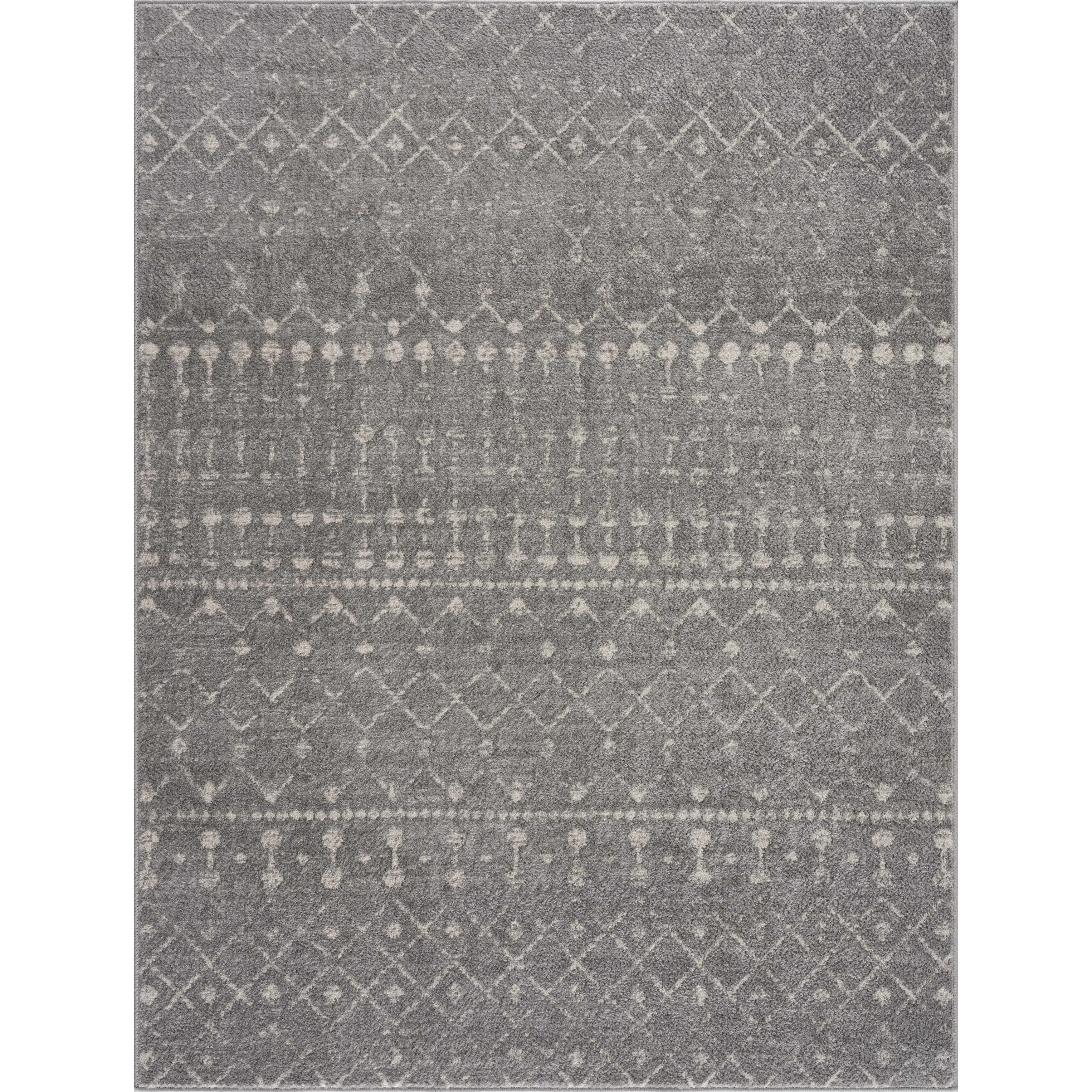 Tigris Tanu Moroccan Trellis Farmhouse Boho Area Rug