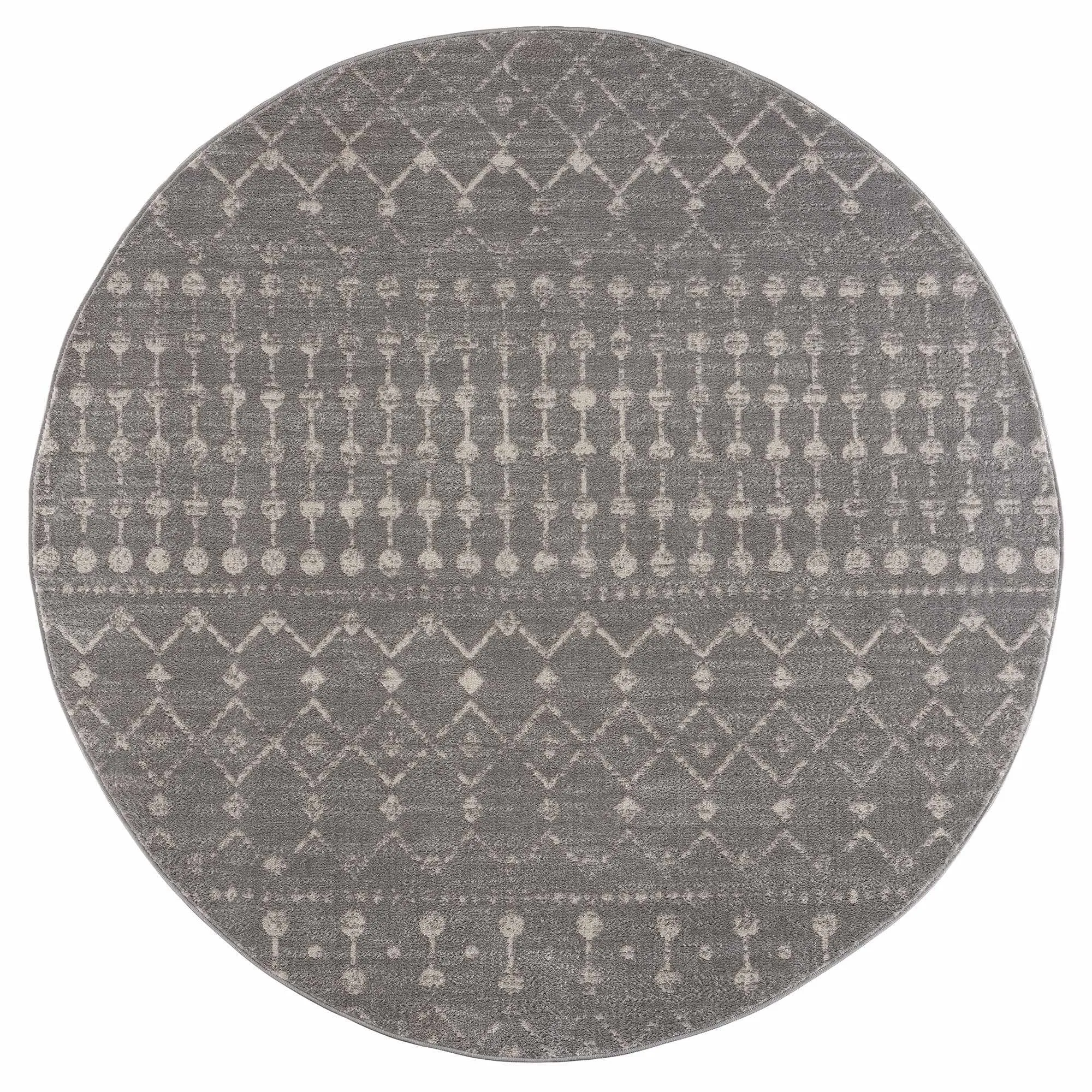 Tigris Tanu Moroccan Trellis Farmhouse Boho Area Rug