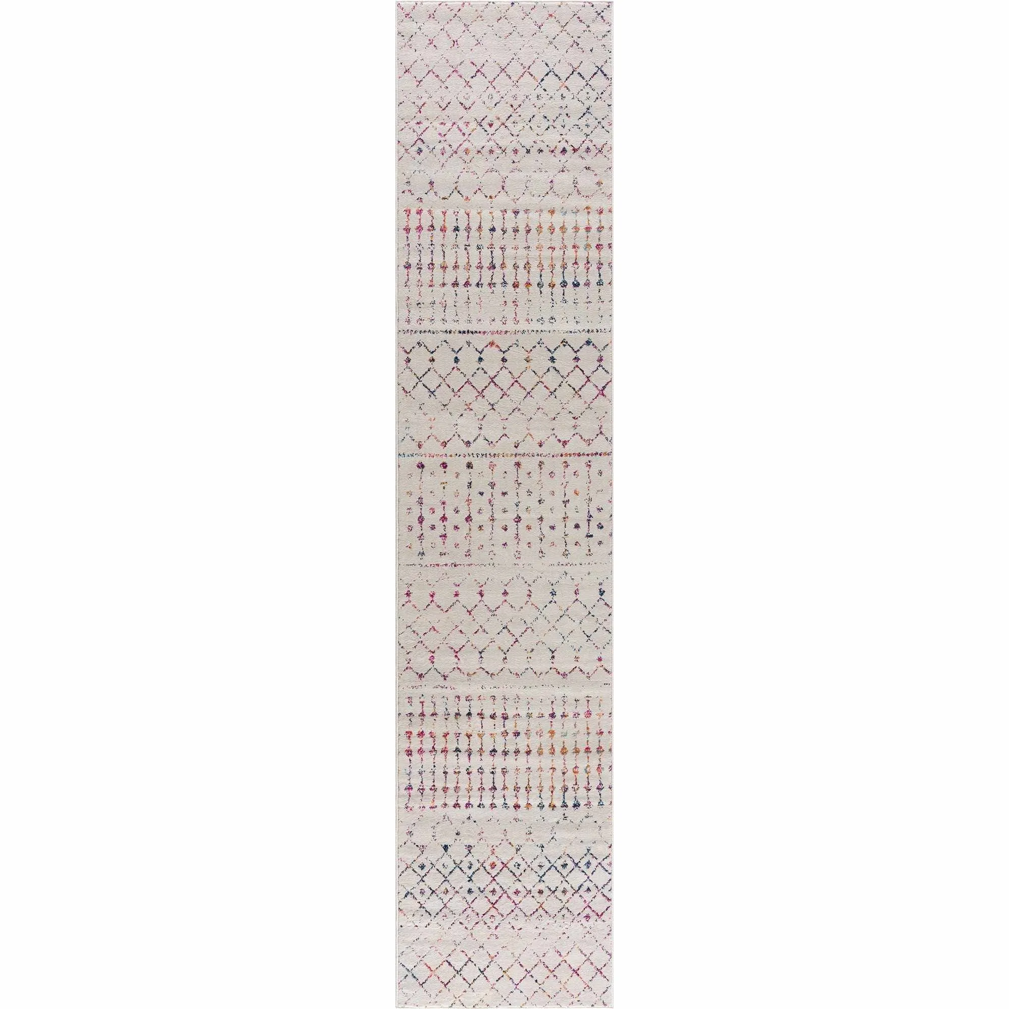 Tigris Tanu Moroccan Trellis Farmhouse Boho Area Rug