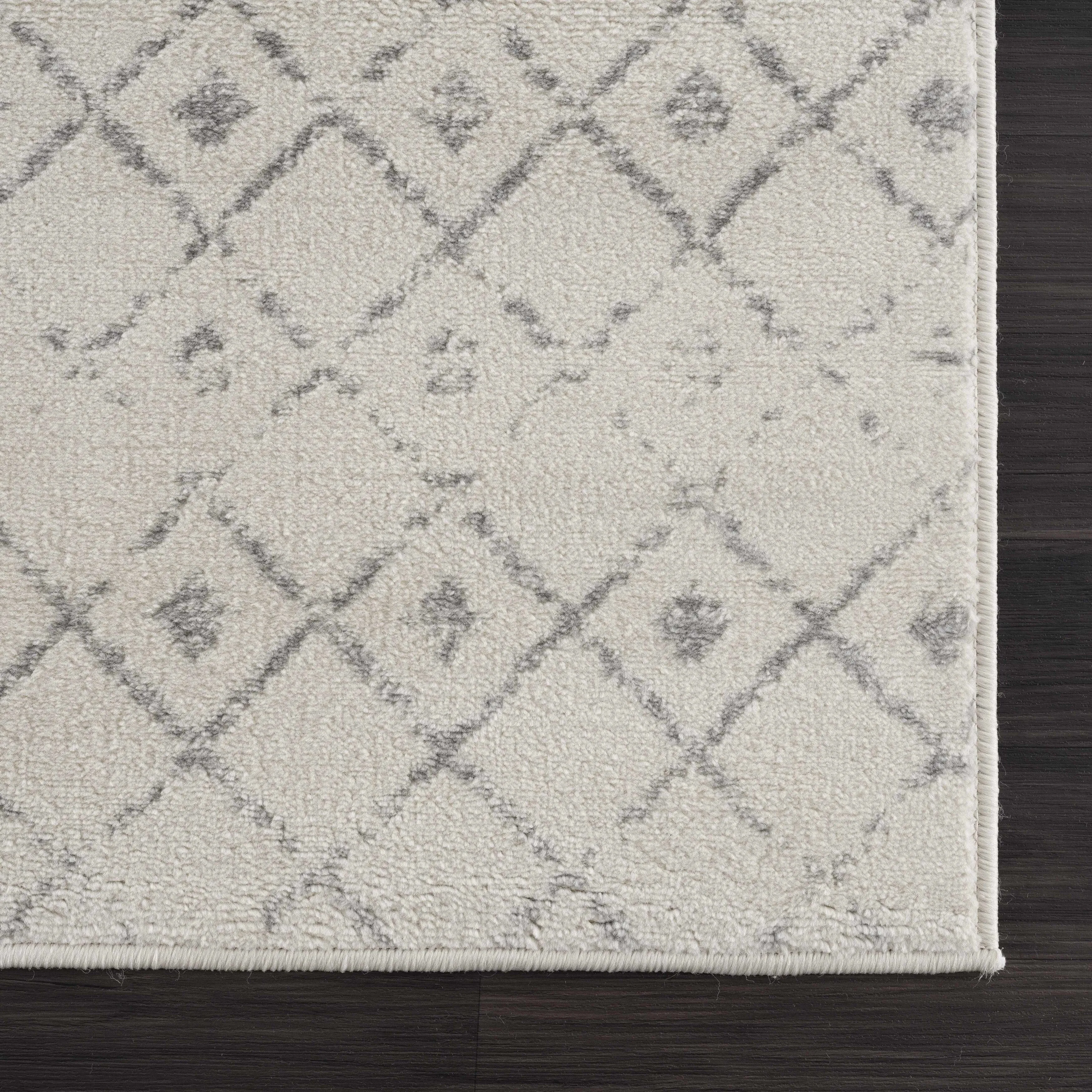 Tigris Tanu Moroccan Trellis Farmhouse Boho Area Rug