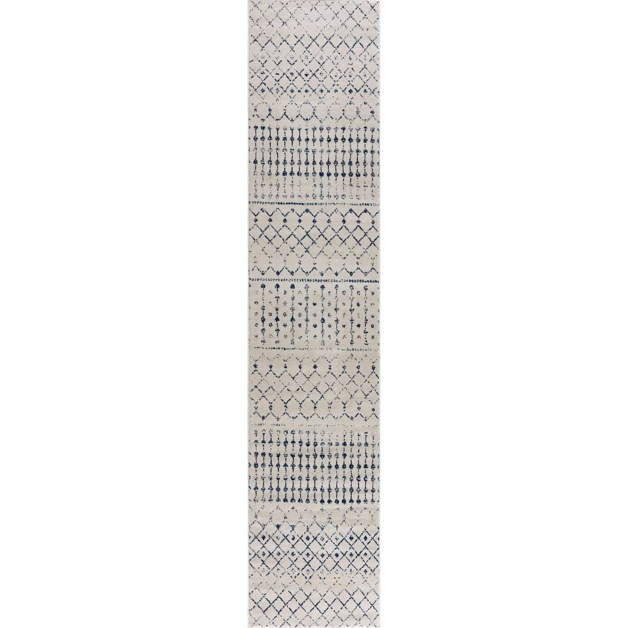 Tigris Tanu Moroccan Trellis Farmhouse Boho Area Rug