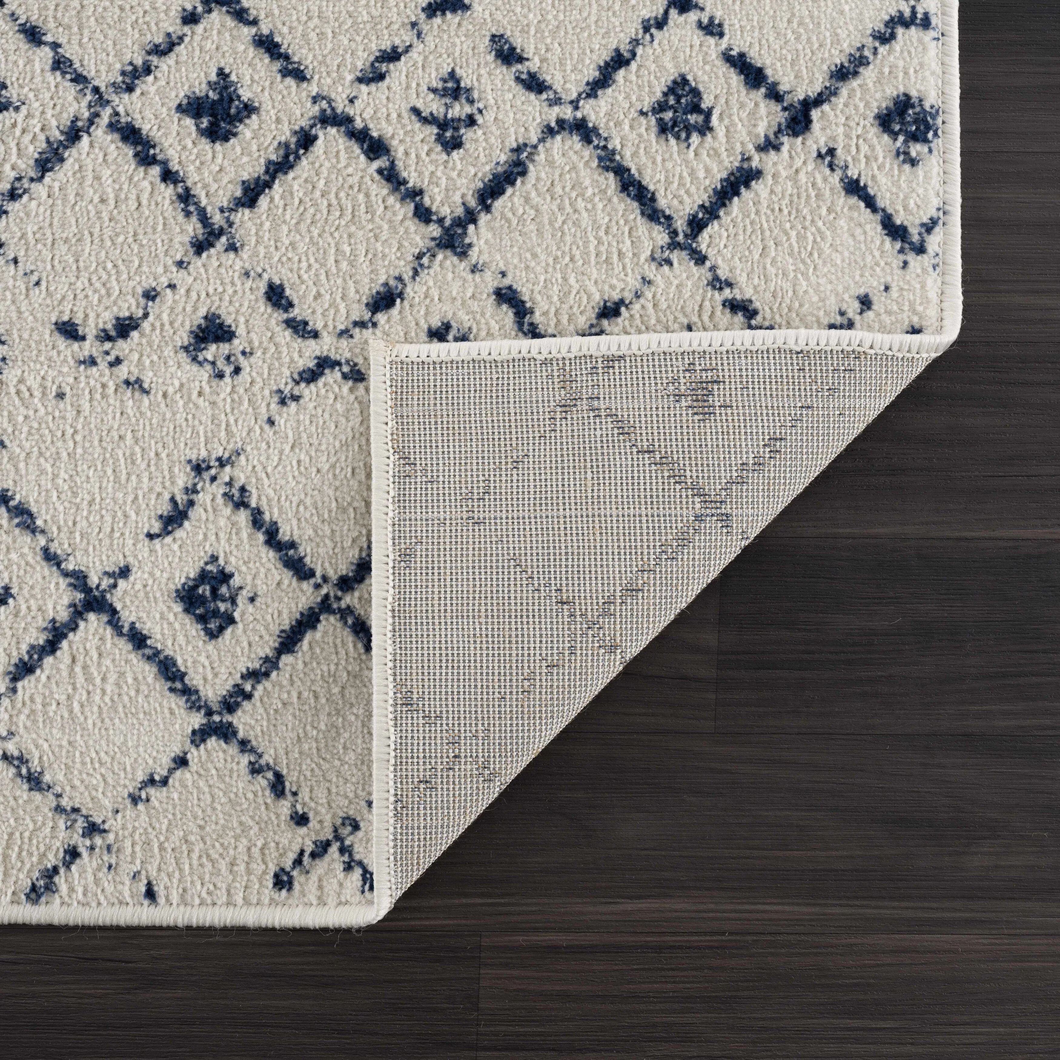 Tigris Tanu Moroccan Trellis Farmhouse Boho Area Rug