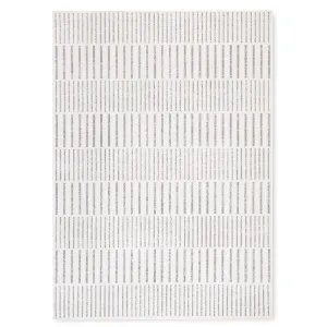 TOMMY BAHAMA Poolside Offset Stripe Indoor Outdoor Area Rug. Stripe Modern Design. UV Fade Resistant