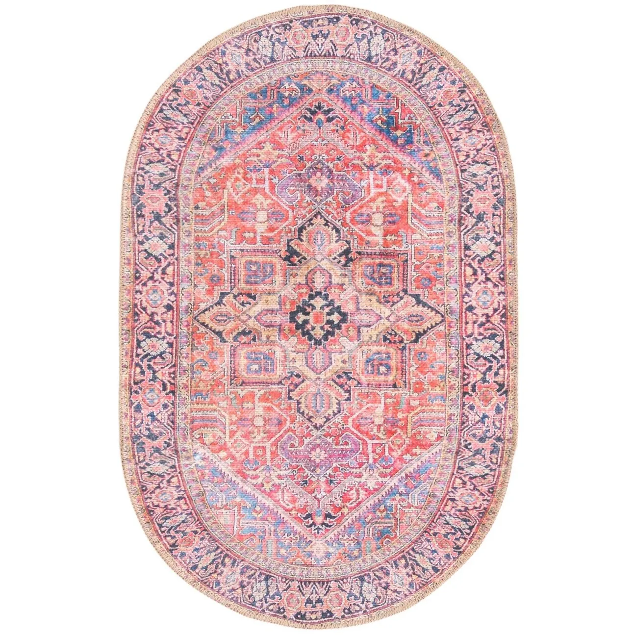 Traditional Rine Collection Area Rug