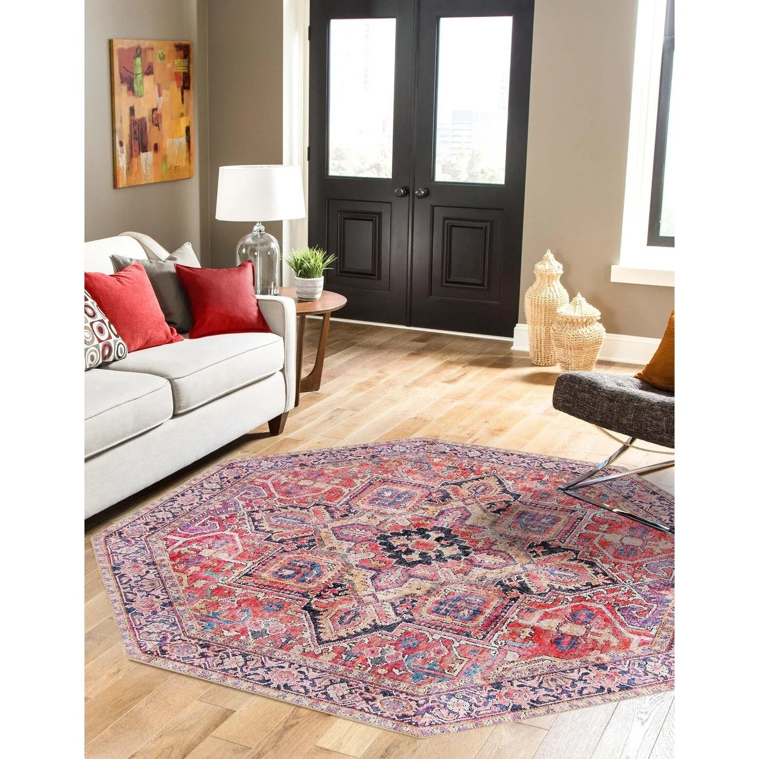 Traditional Rine Collection Area Rug