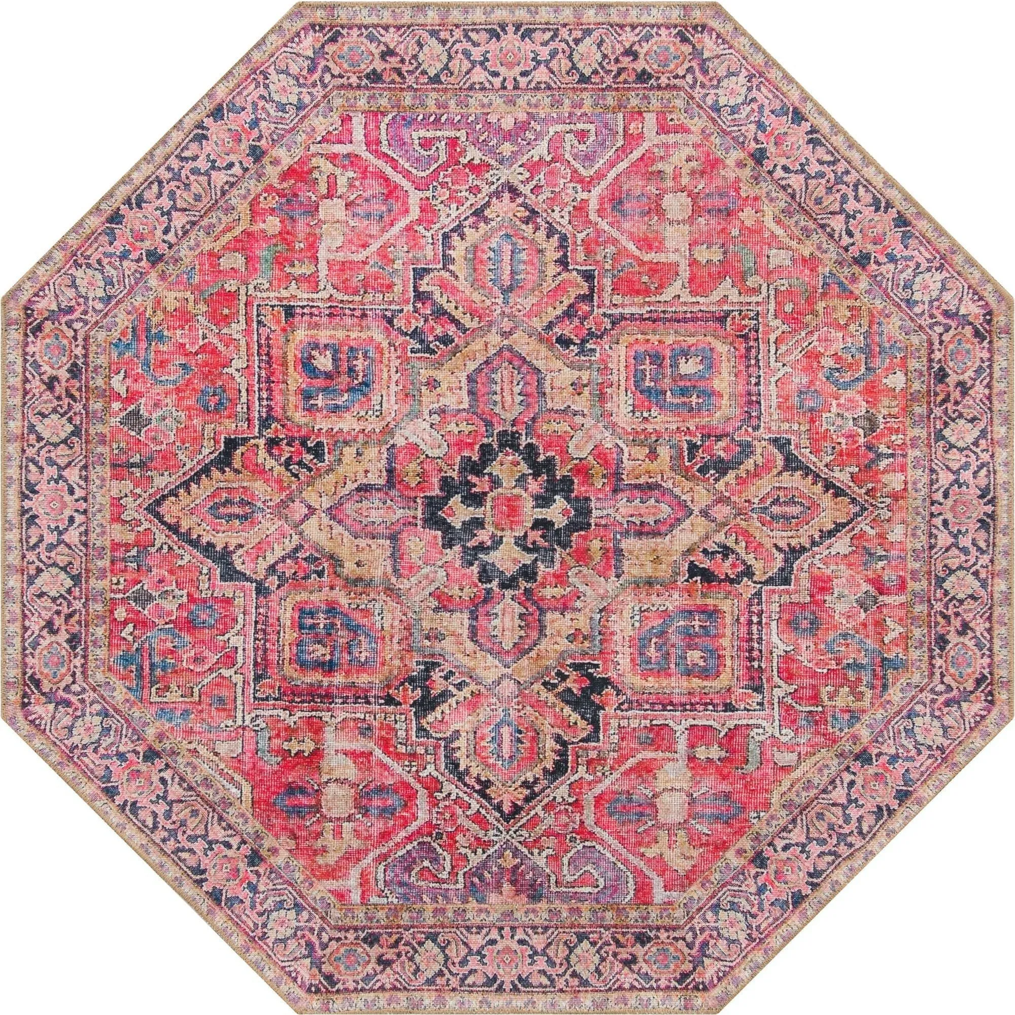 Traditional Rine Collection Area Rug