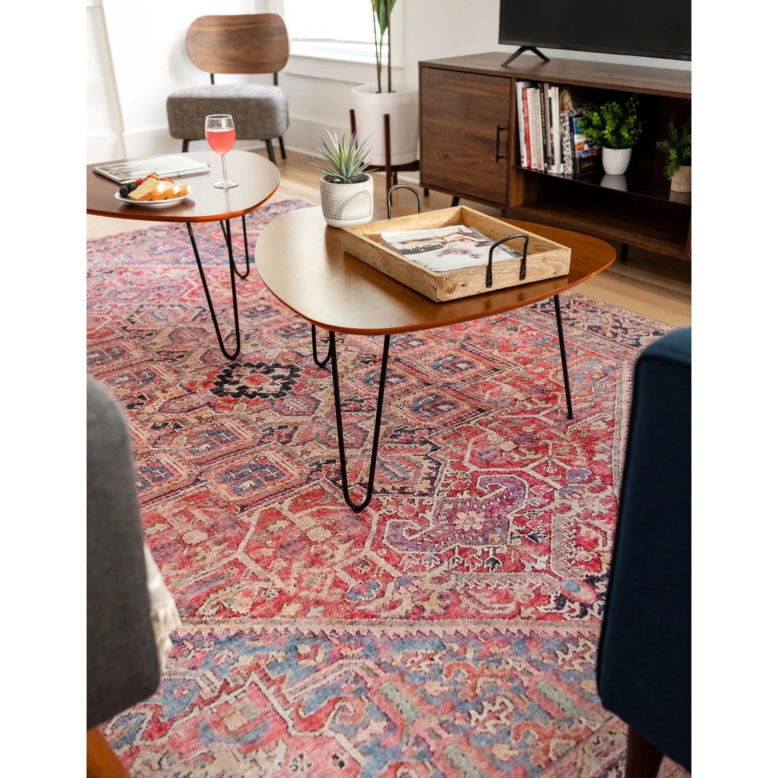 Traditional Rine Collection Area Rug
