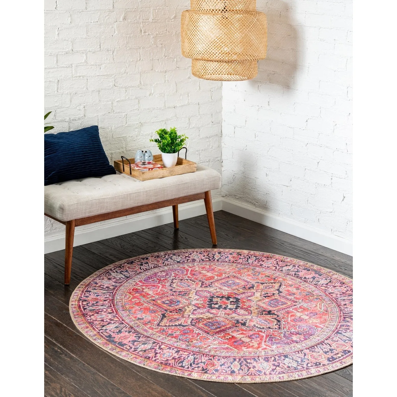 Traditional Rine Collection Area Rug