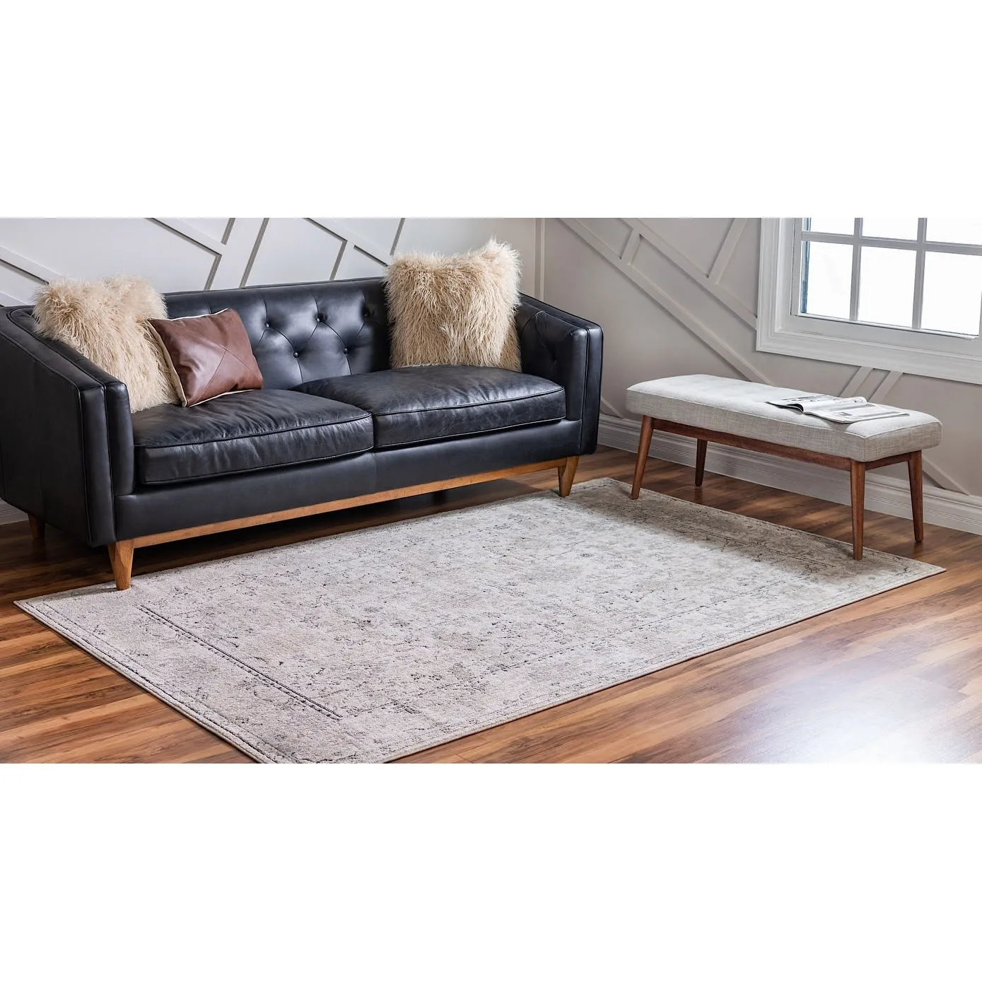 Transitional Wedo Collection Area Rug