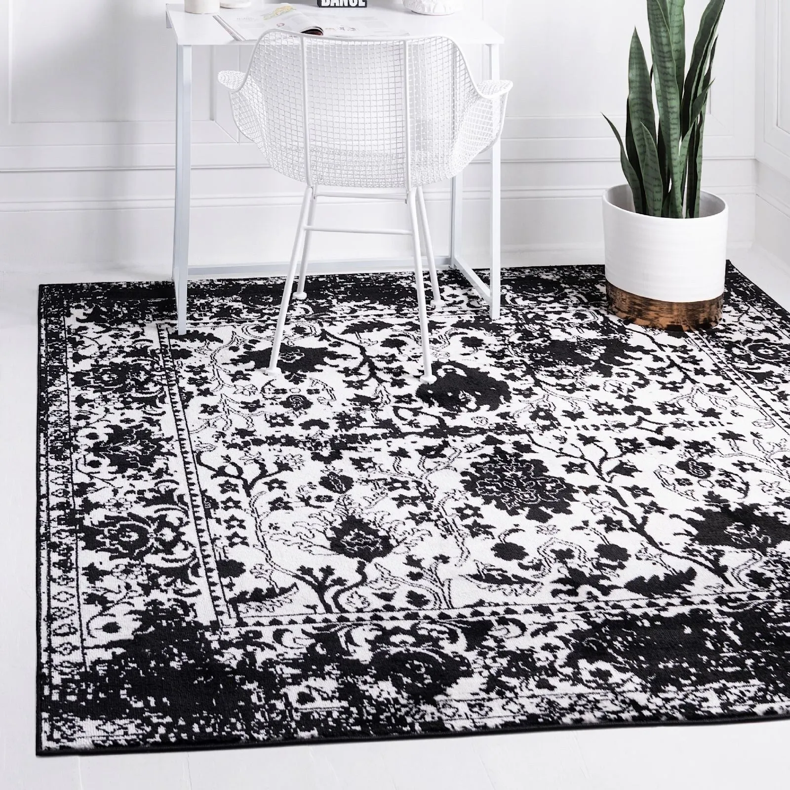 Transitional Wedo Collection Area Rug