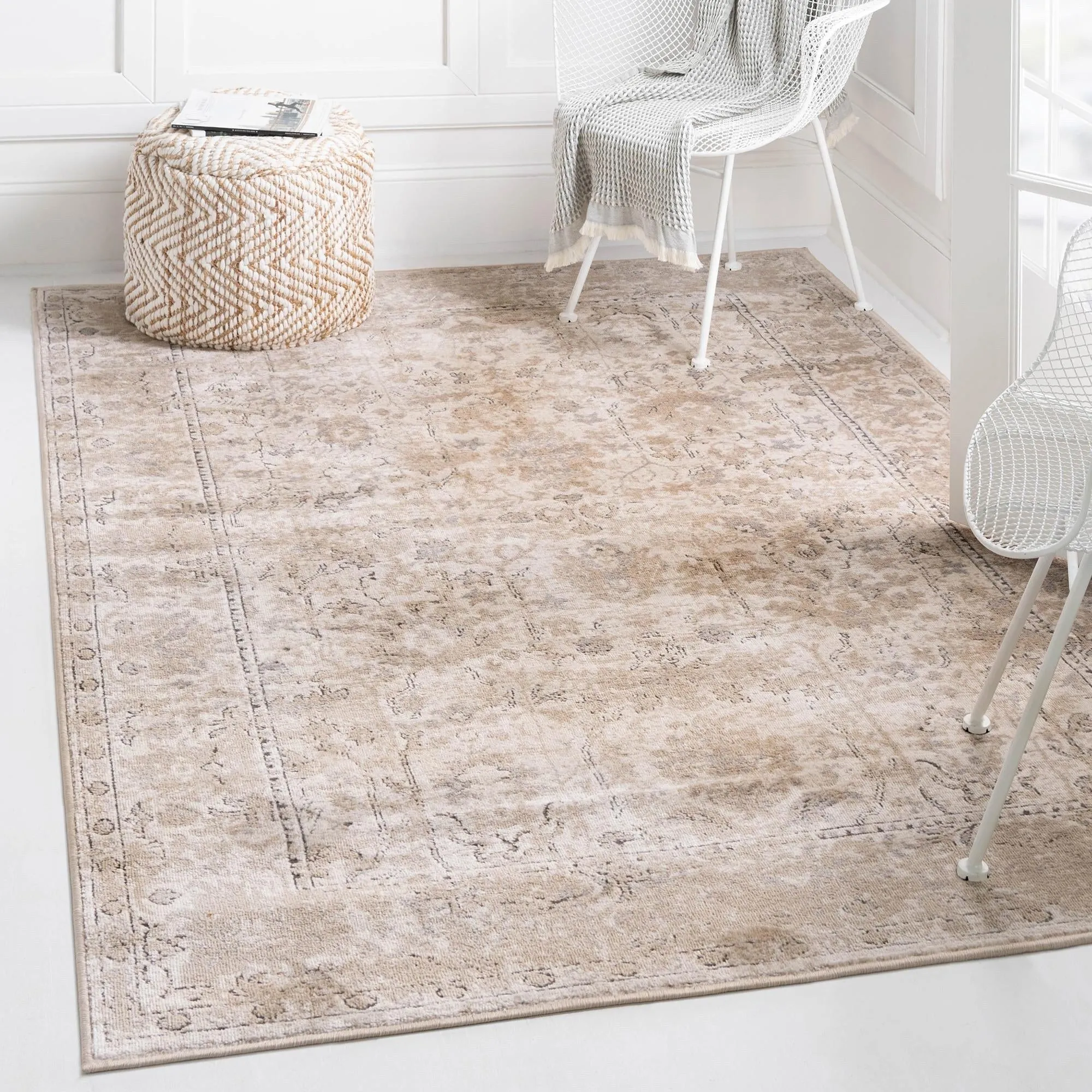 Transitional Wedo Collection Area Rug