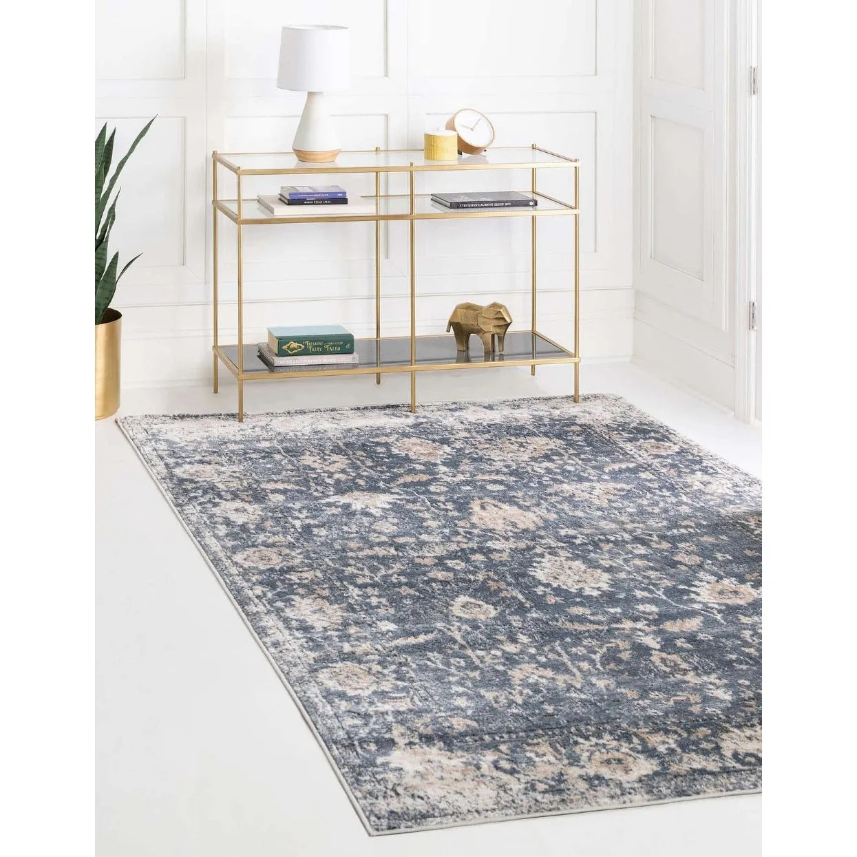 Transitional Wedo Collection Area Rug