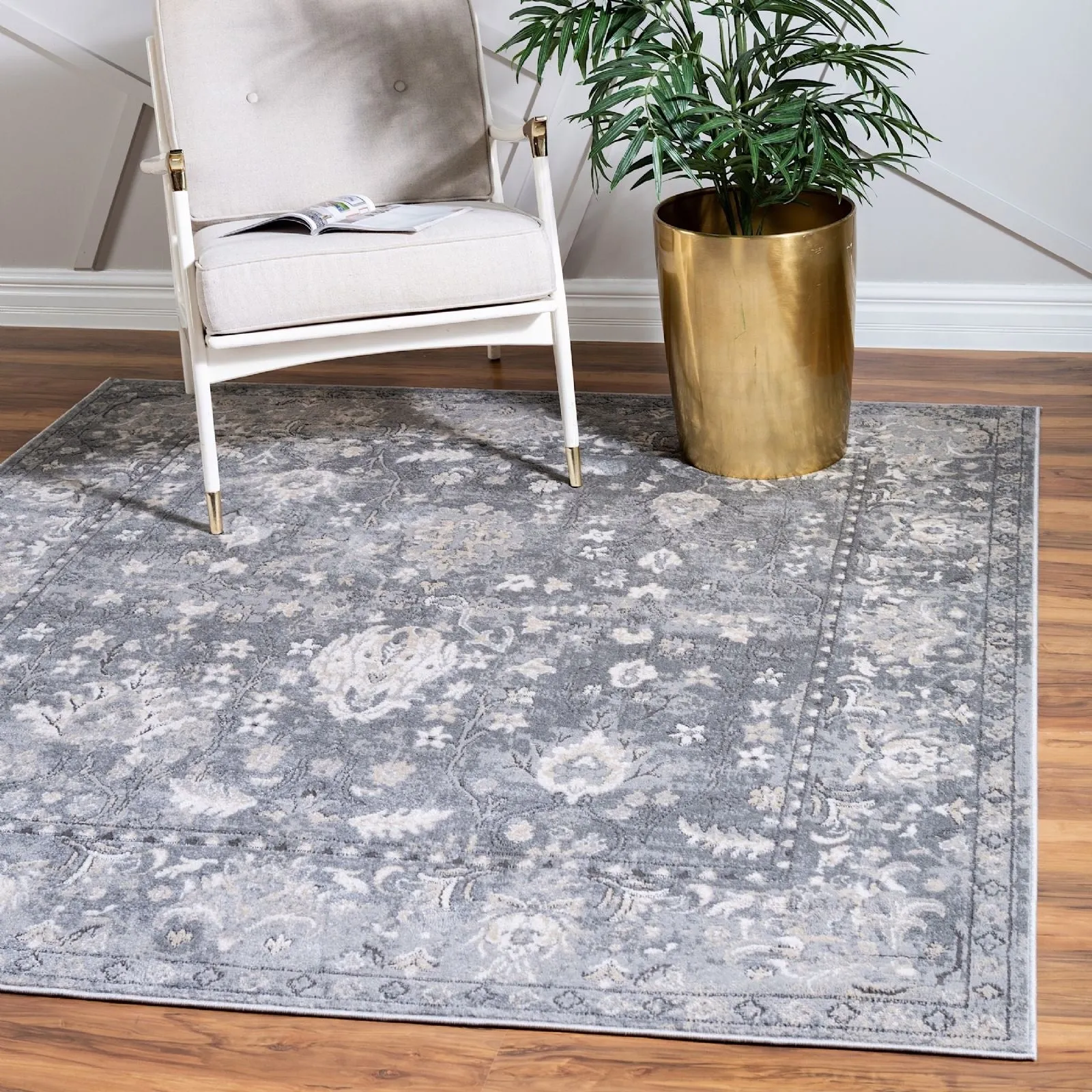 Transitional Wedo Collection Area Rug