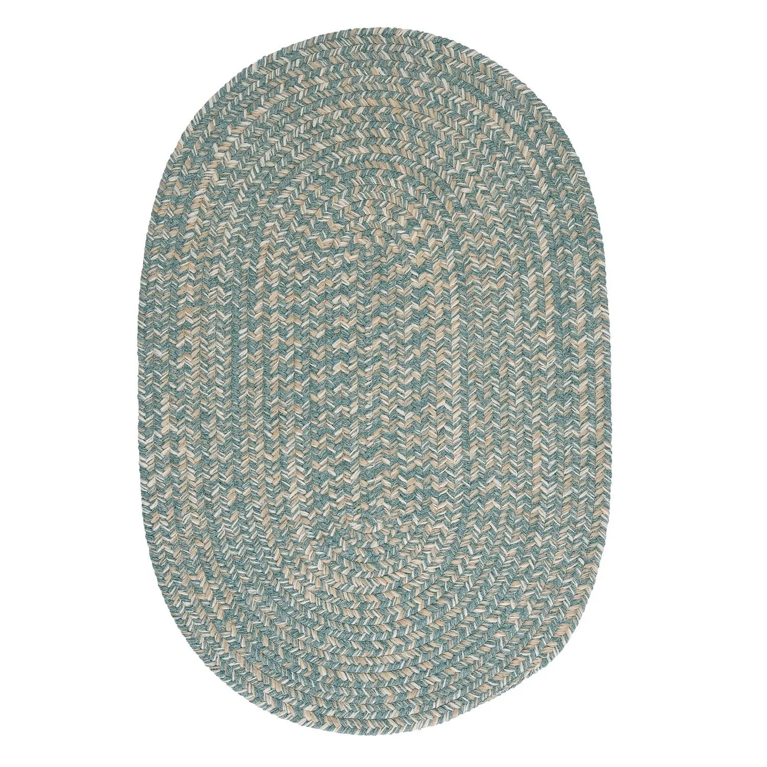 Tremont Wool Blend Braided Area Rug