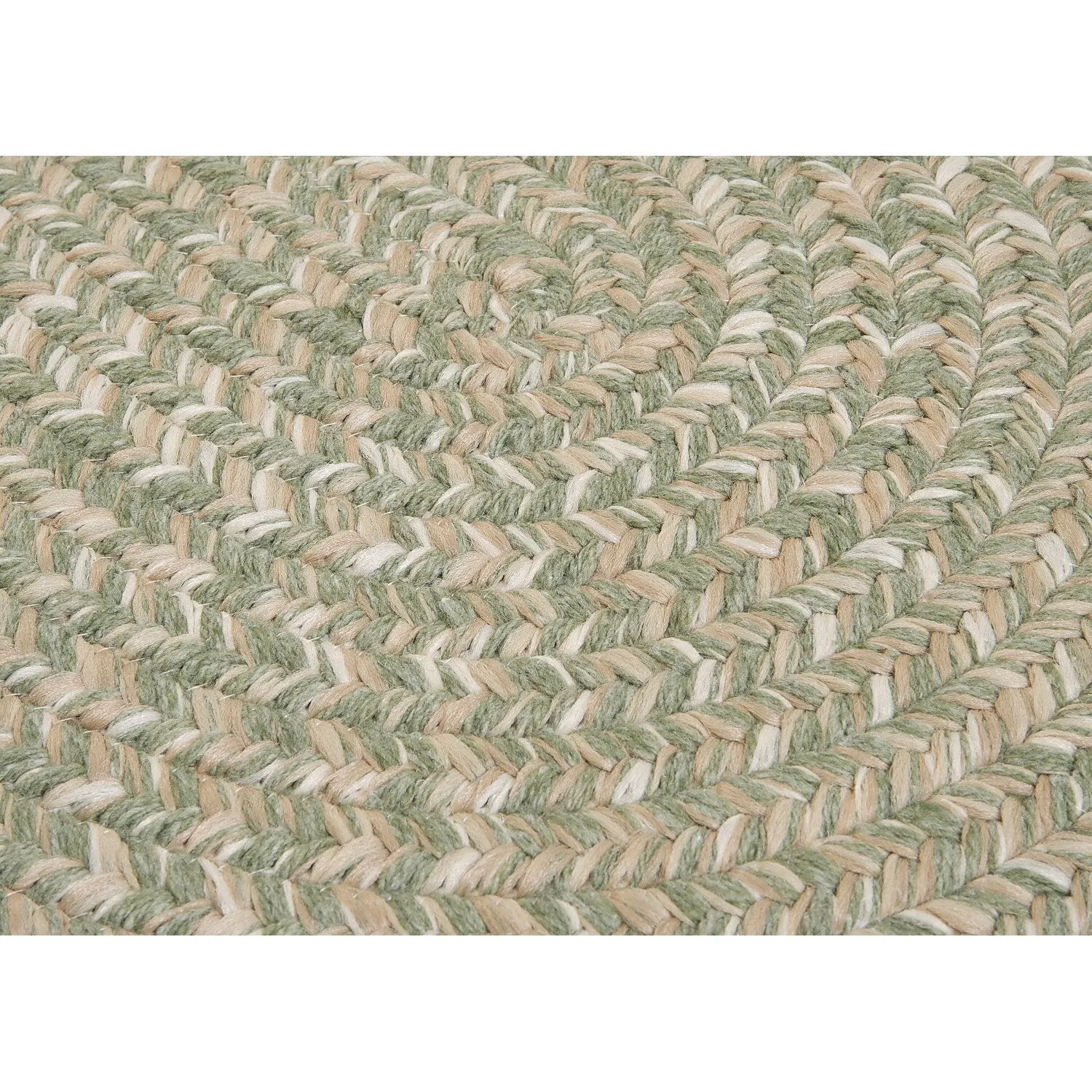 Tremont Wool Blend Braided Area Rug
