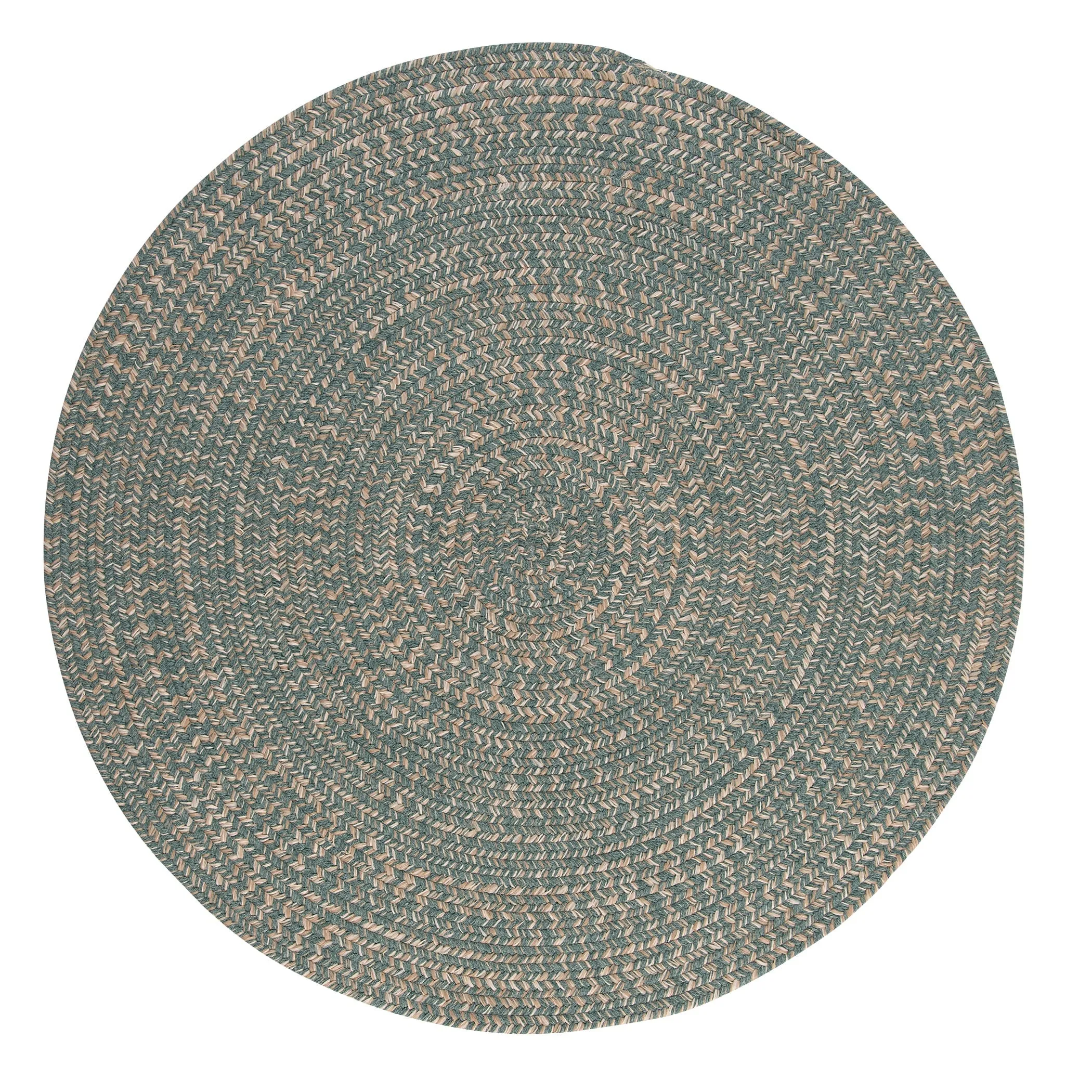 Tremont Wool Blend Braided Area Rug
