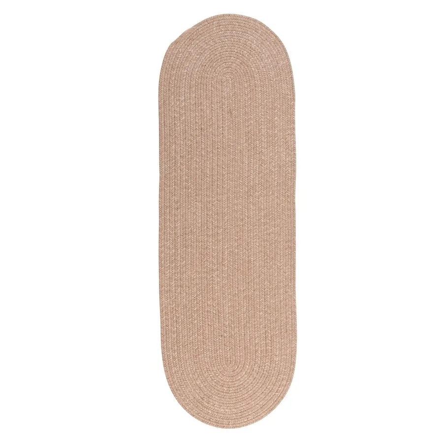 Tremont Wool Blend Braided Area Rug