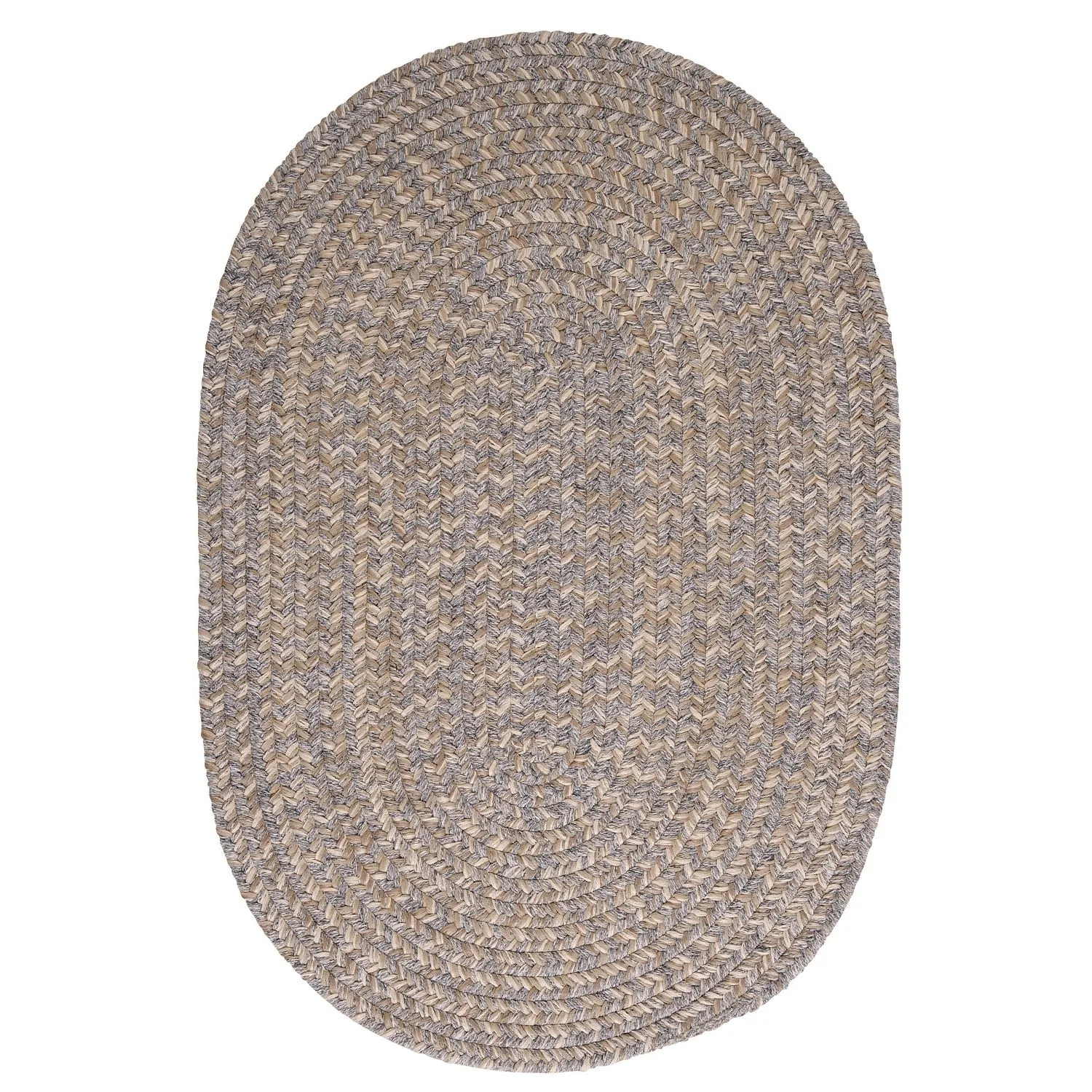 Tremont Wool Blend Braided Area Rug