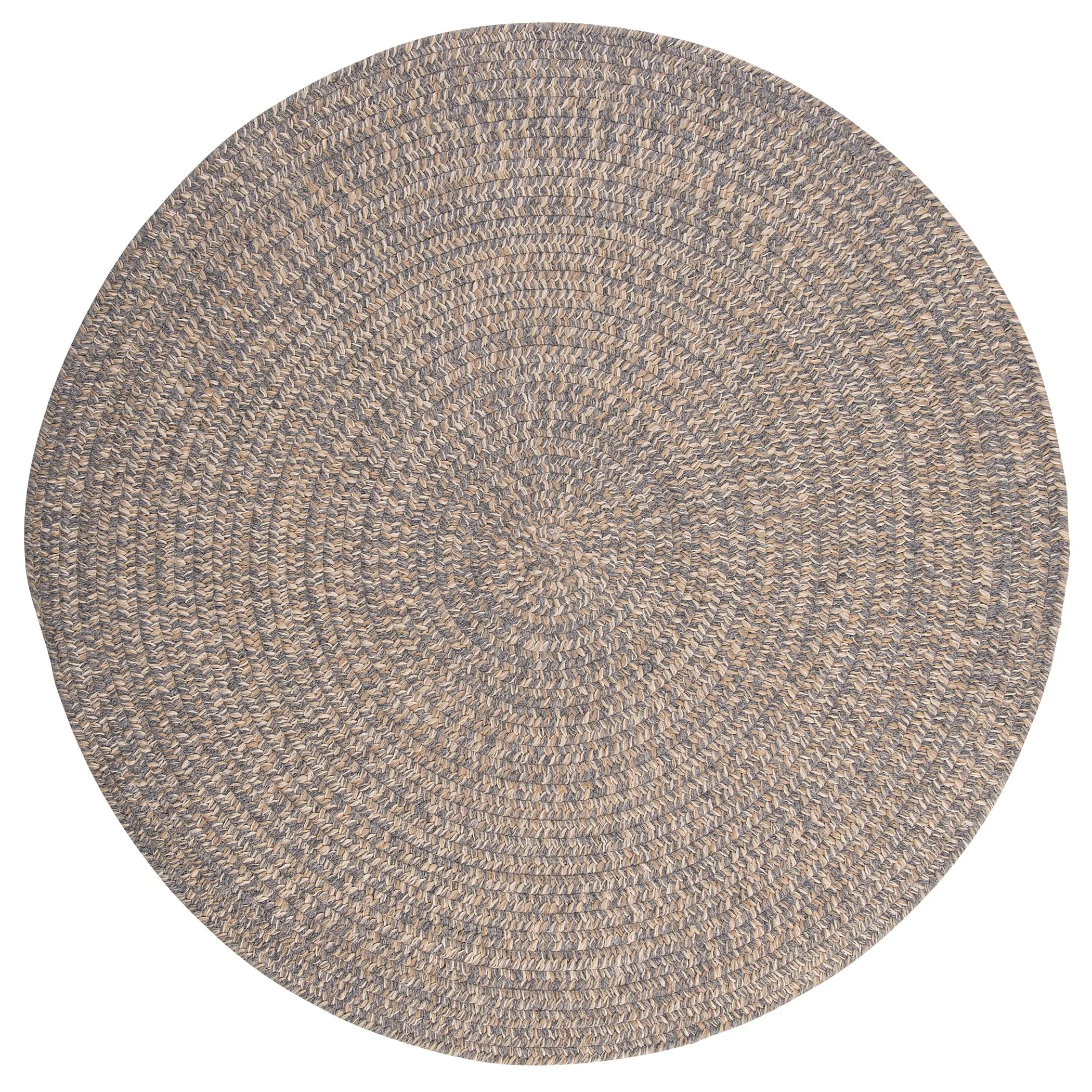 Tremont Wool Blend Braided Area Rug