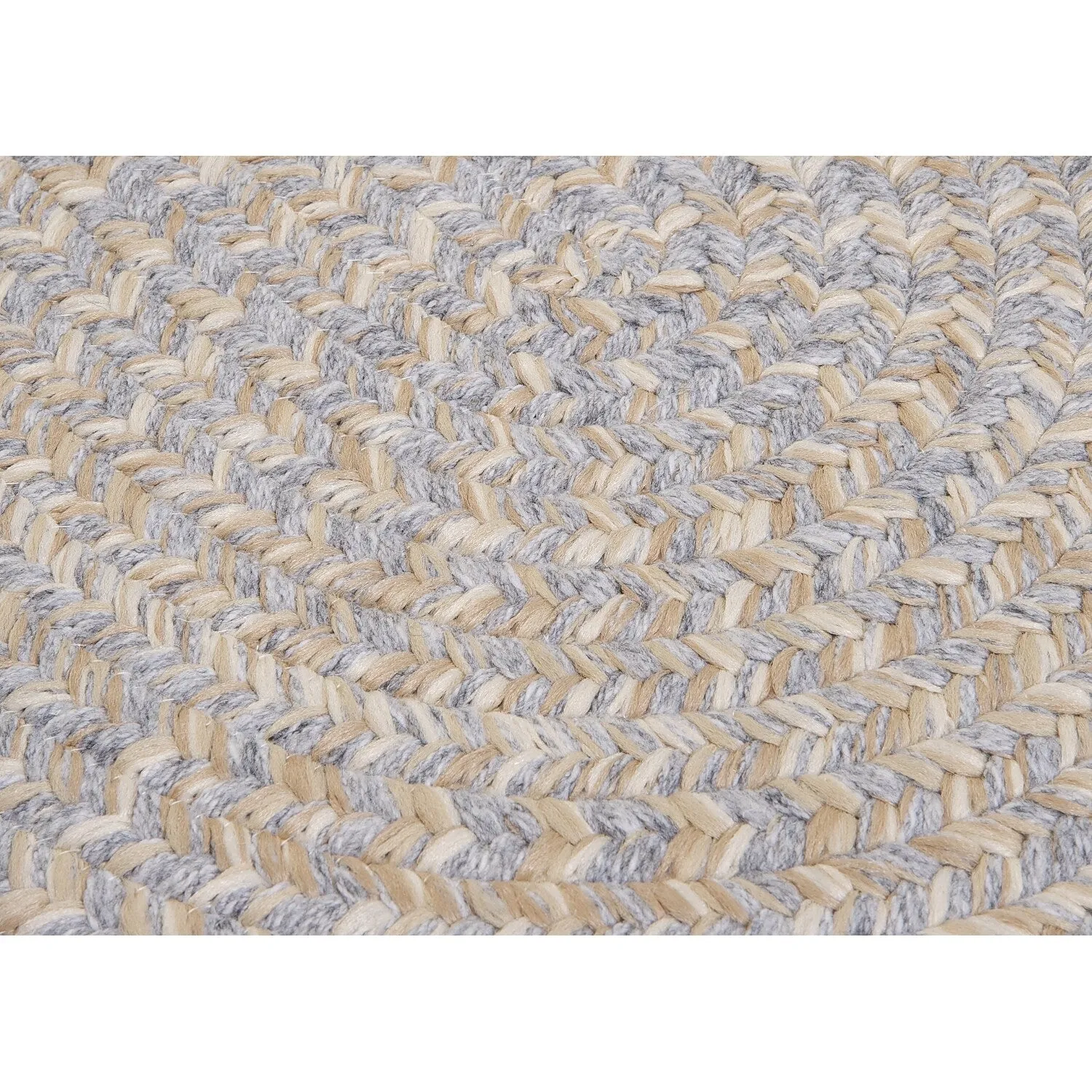 Tremont Wool Blend Braided Area Rug