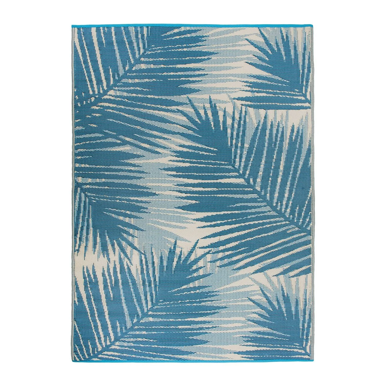 Tropical Floral Reversible Plastic Outdoor Rugs