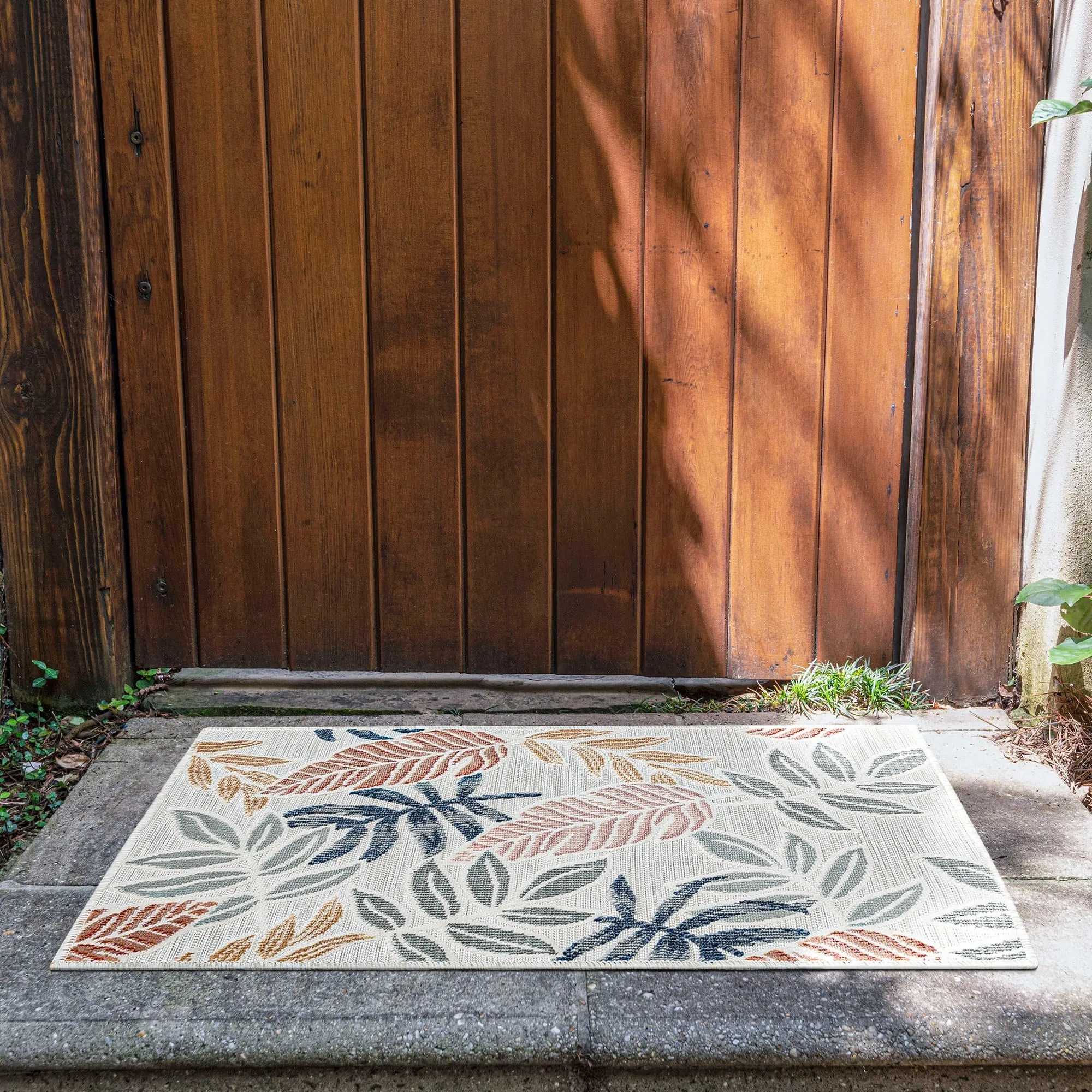 Tropicana Tropical Floral Indoor/Outdoor Area Rug