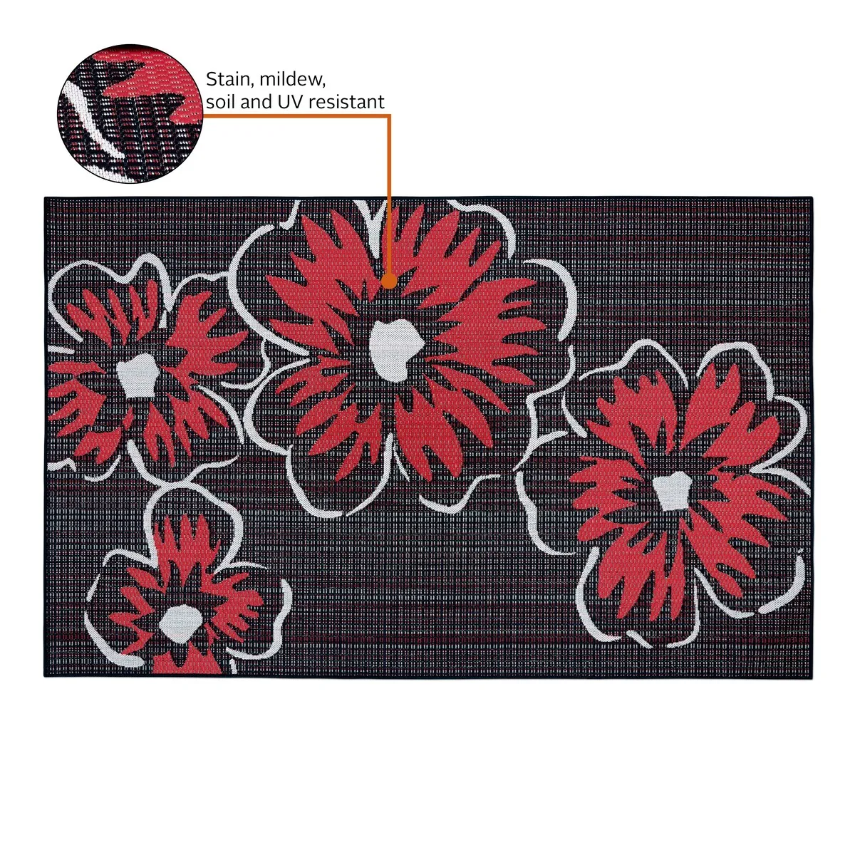 Vera Bradley by Classic Accessories Indoor/Outdoor Rug