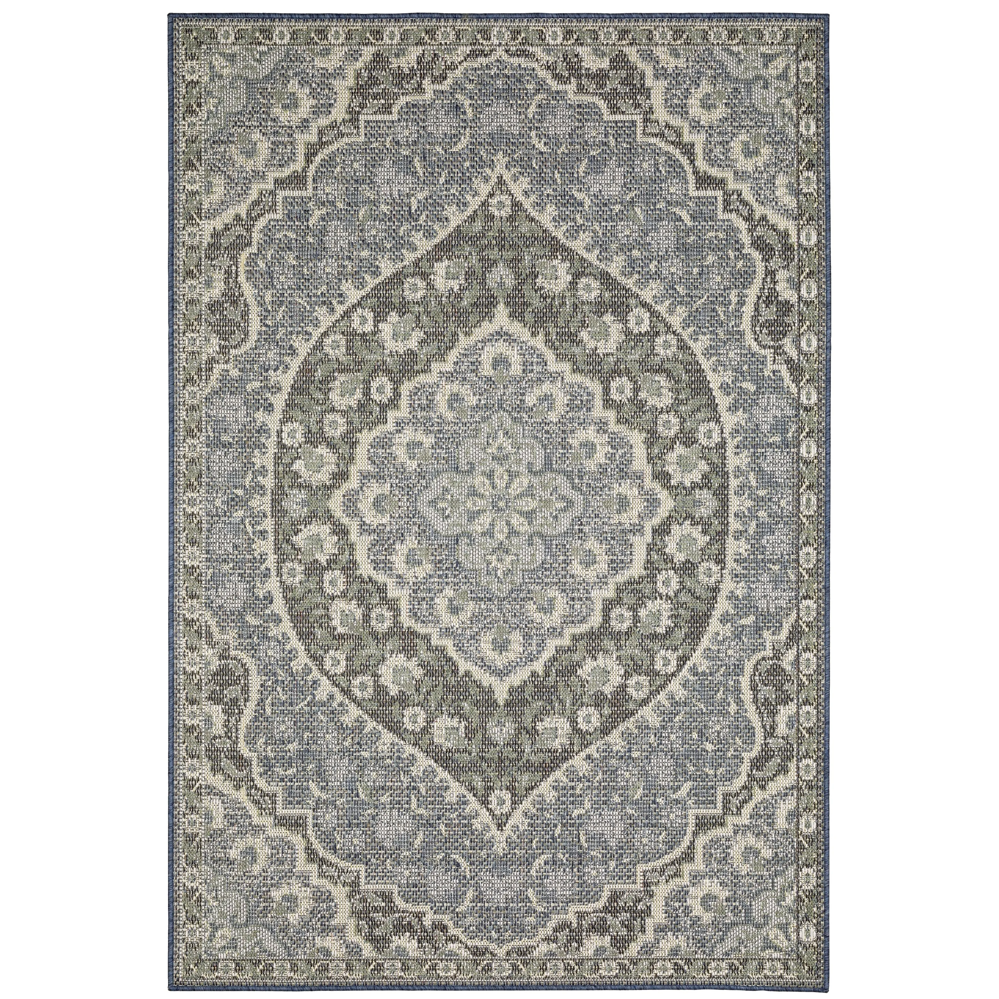 Vista Home Calla Traditional Oriental Indoor/Outdoor Area Rug