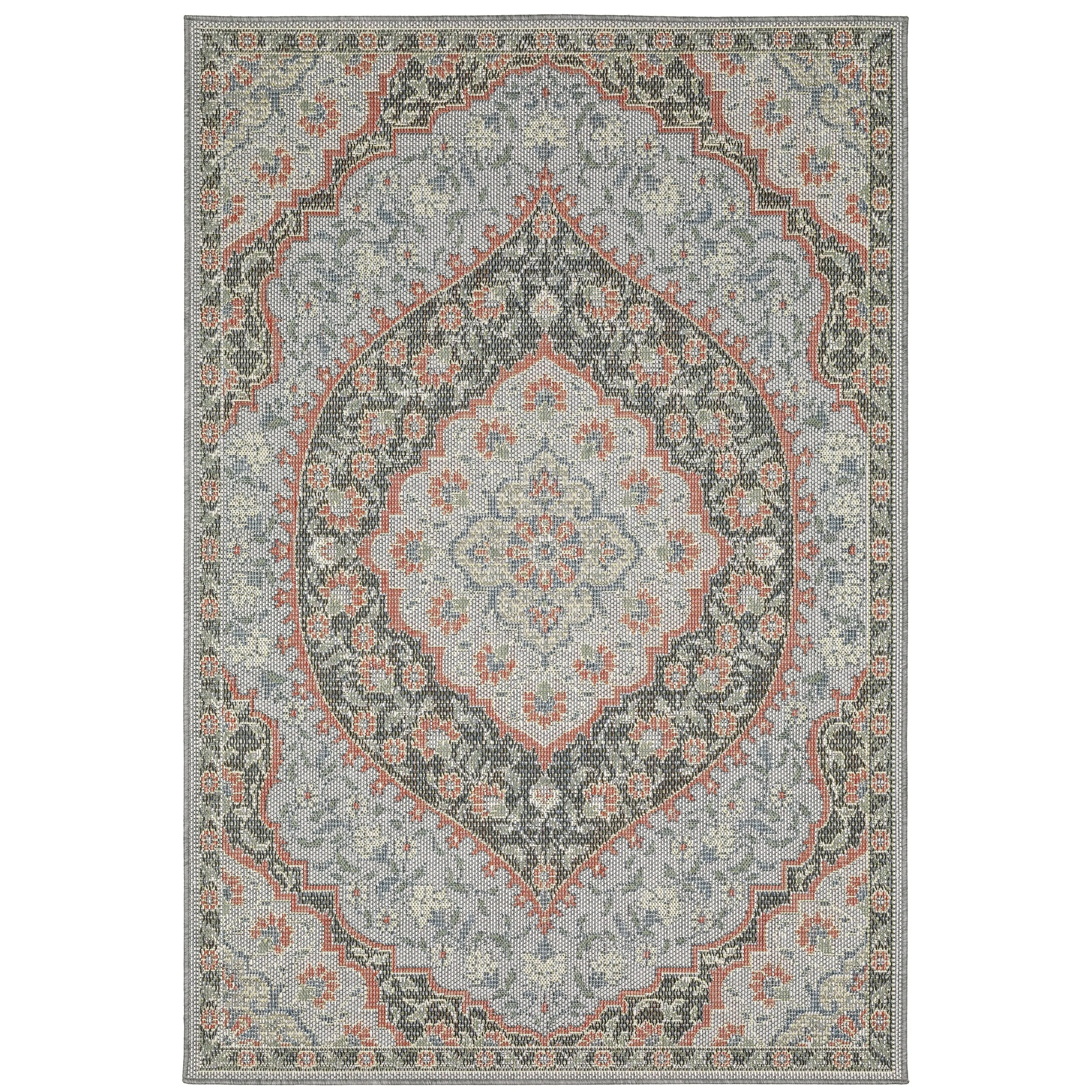 Vista Home Calla Traditional Oriental Indoor/Outdoor Area Rug