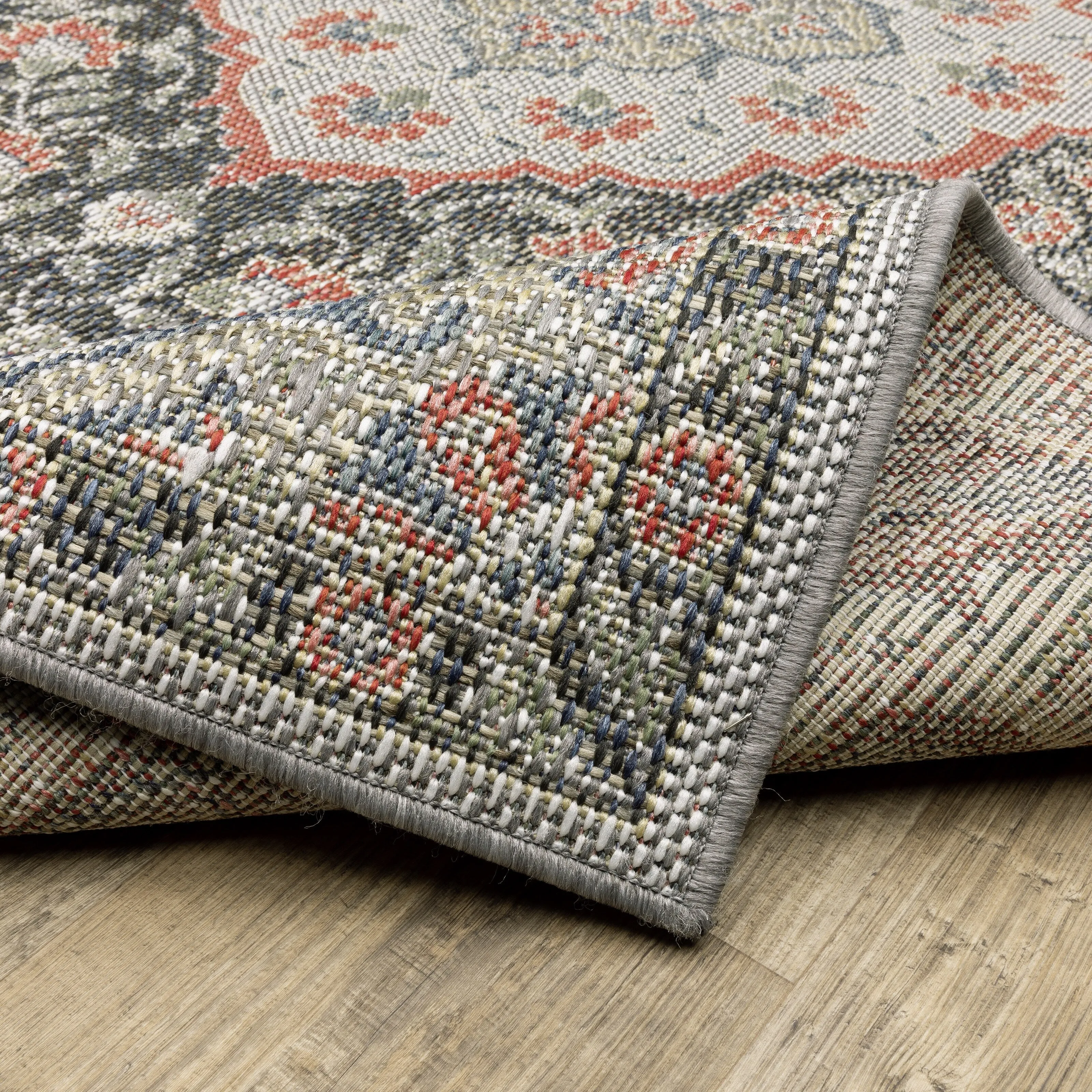 Vista Home Calla Traditional Oriental Indoor/Outdoor Area Rug