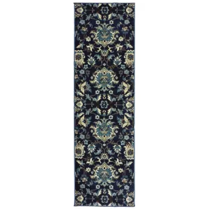 Vista Home Chives Flowers Area Rug