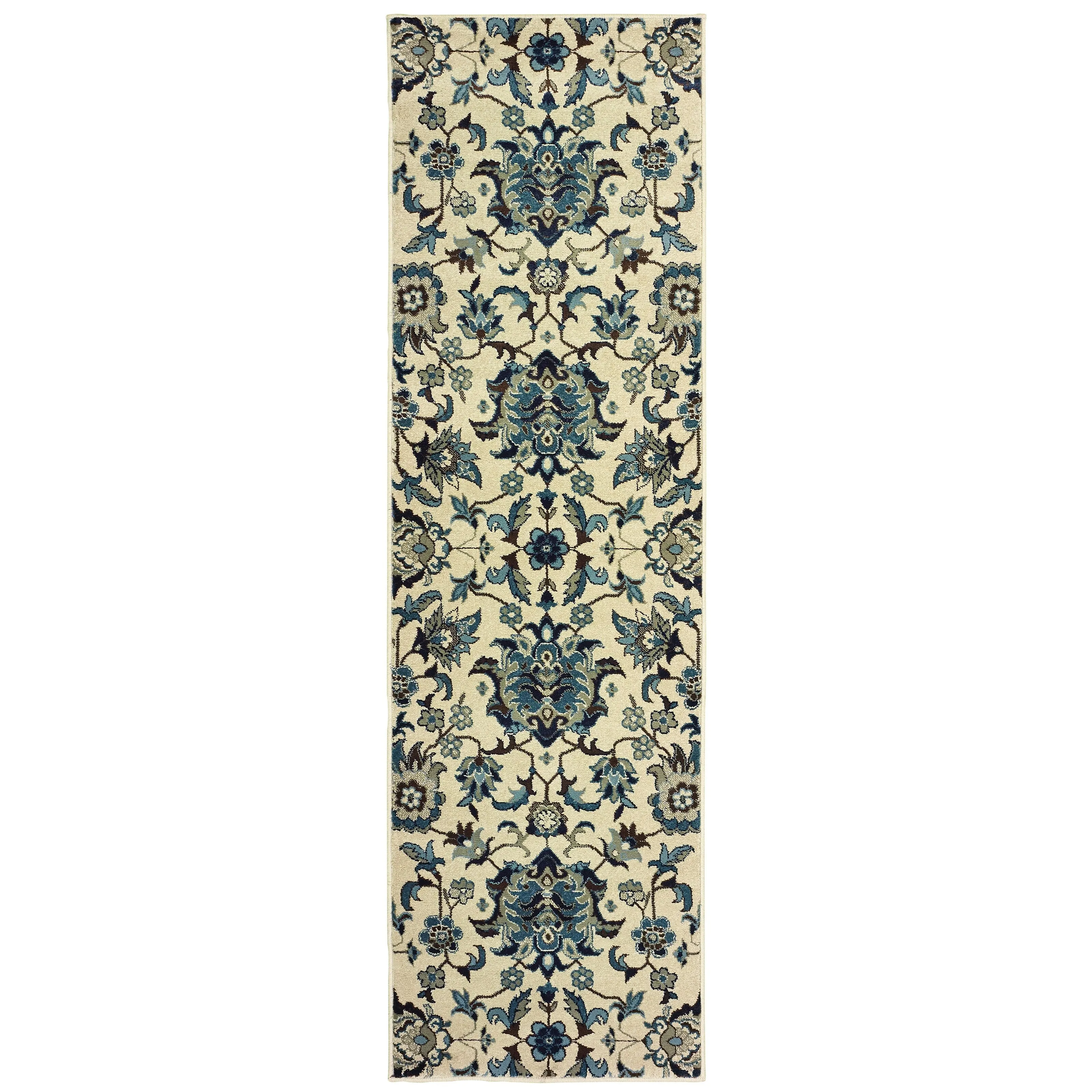 Vista Home Chives Flowers Area Rug