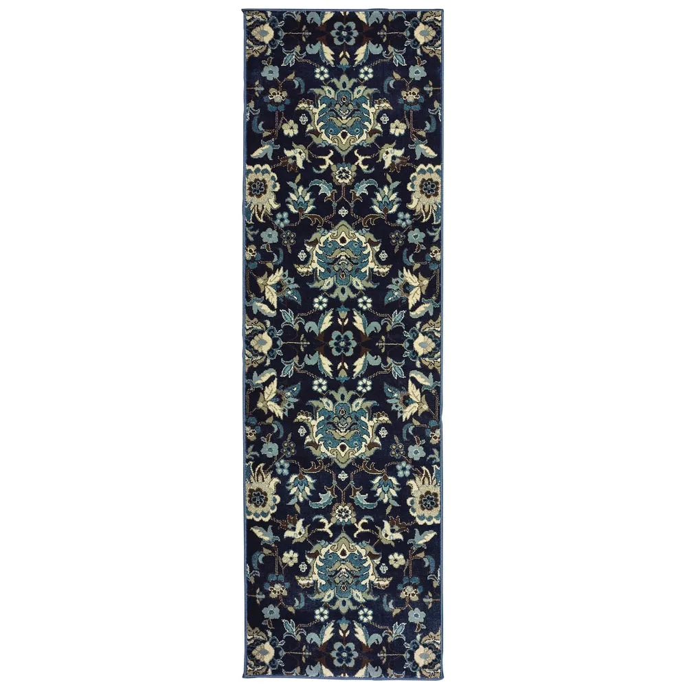 Vista Home Chives Flowers Area Rug