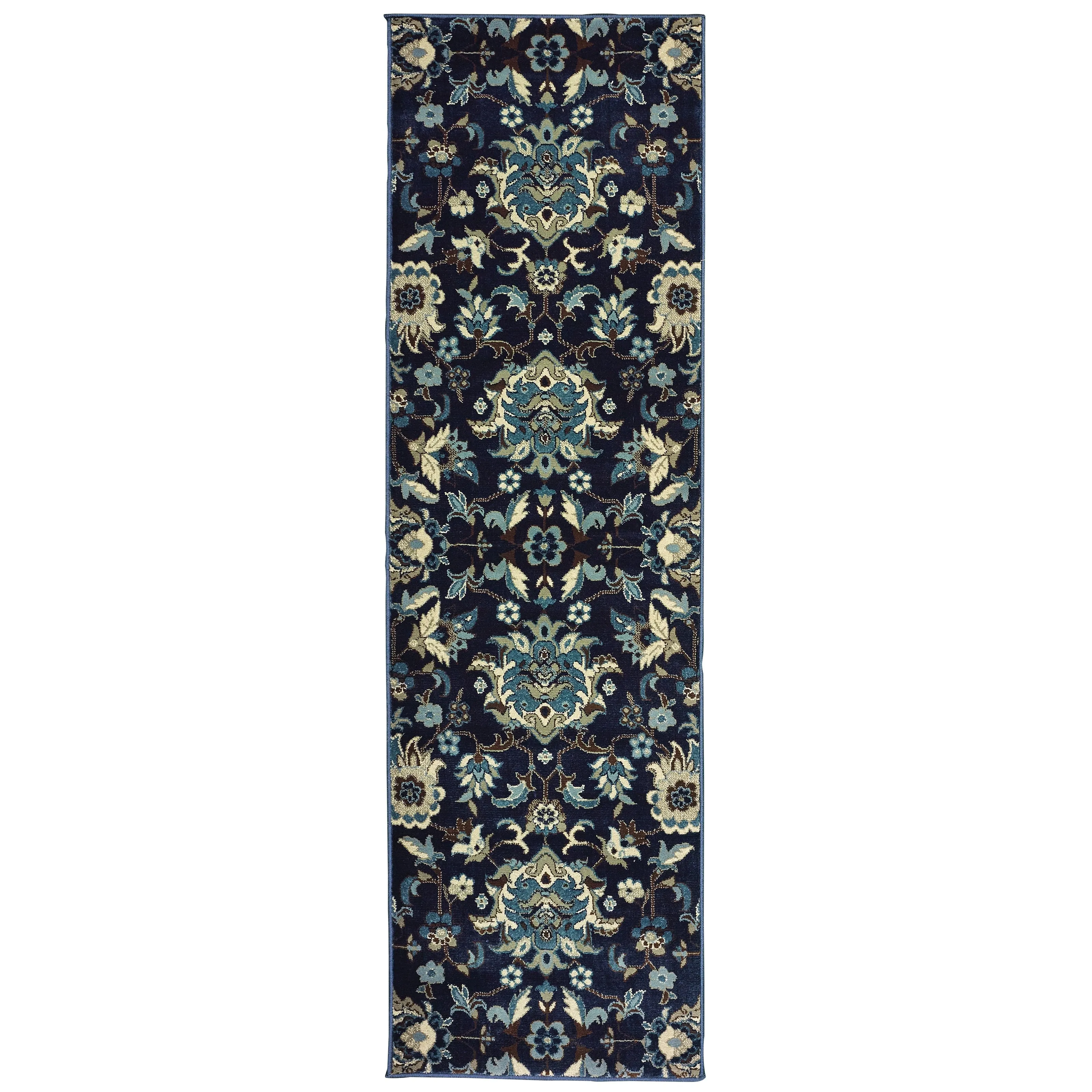 Vista Home Chives Flowers Area Rug