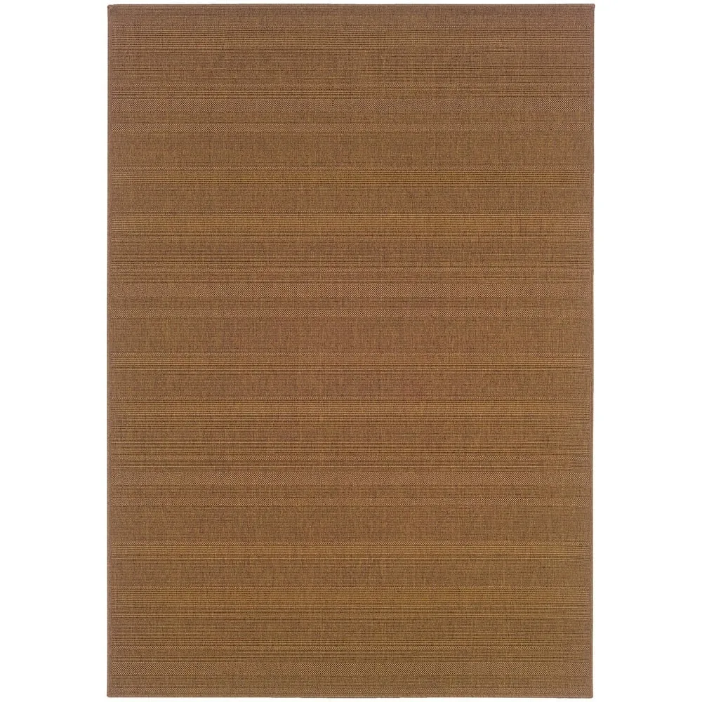 Vista Home Laguna Solid Woven Loop-pile Indoor/ Outdoor Area Rug