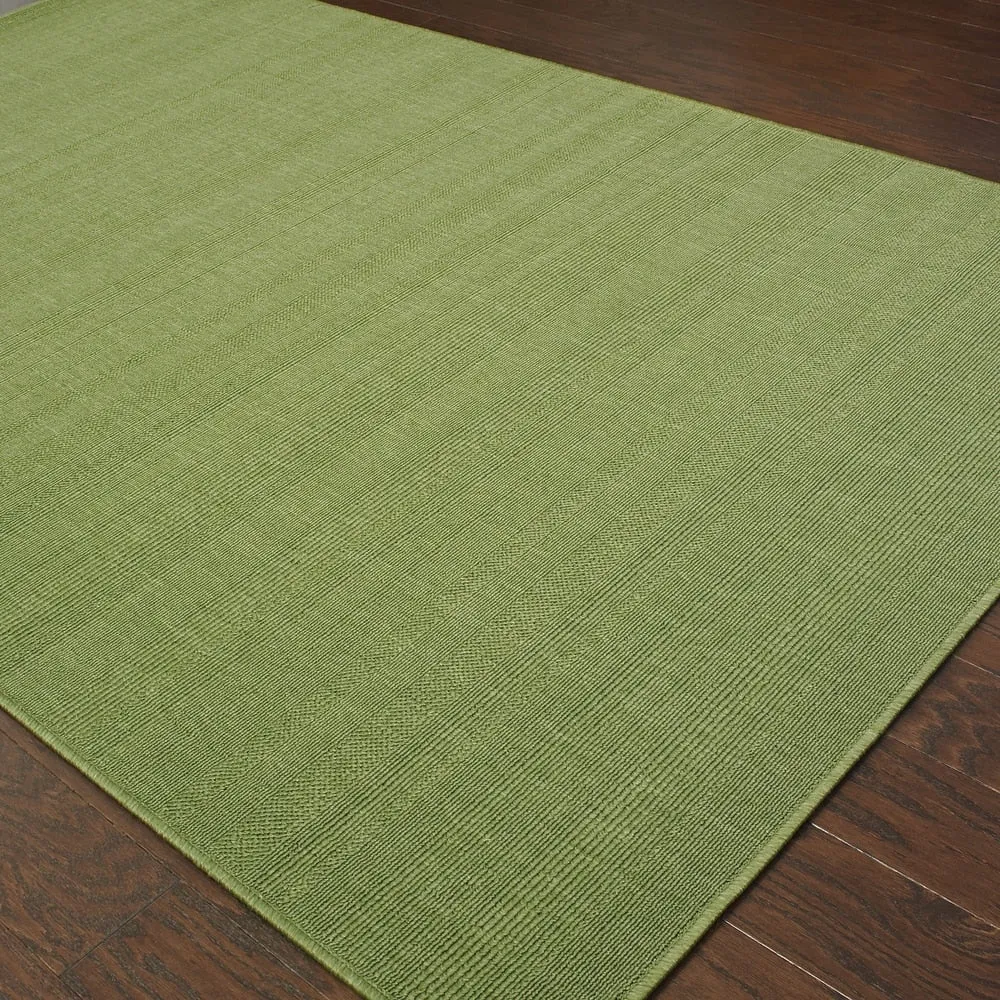 Vista Home Laguna Solid Woven Loop-pile Indoor/ Outdoor Area Rug