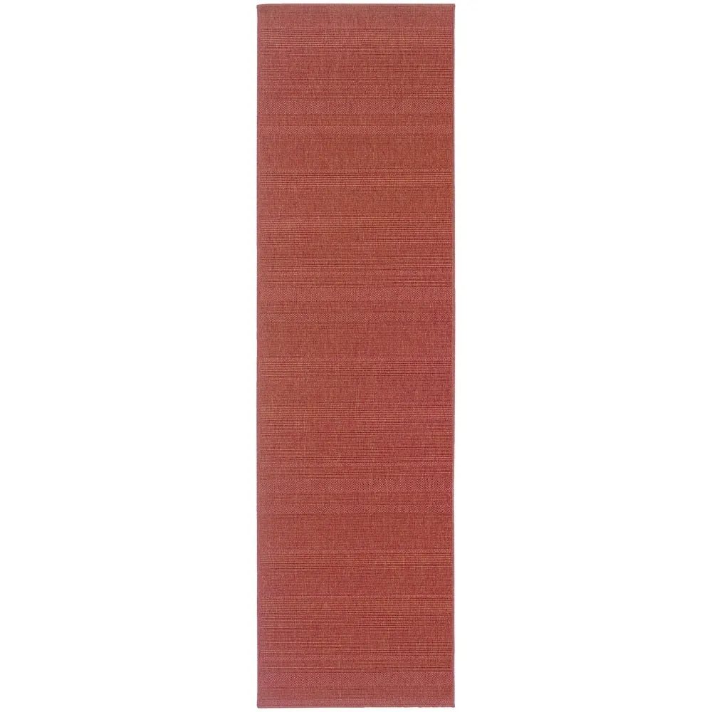 Vista Home Laguna Solid Woven Loop-pile Indoor/ Outdoor Area Rug