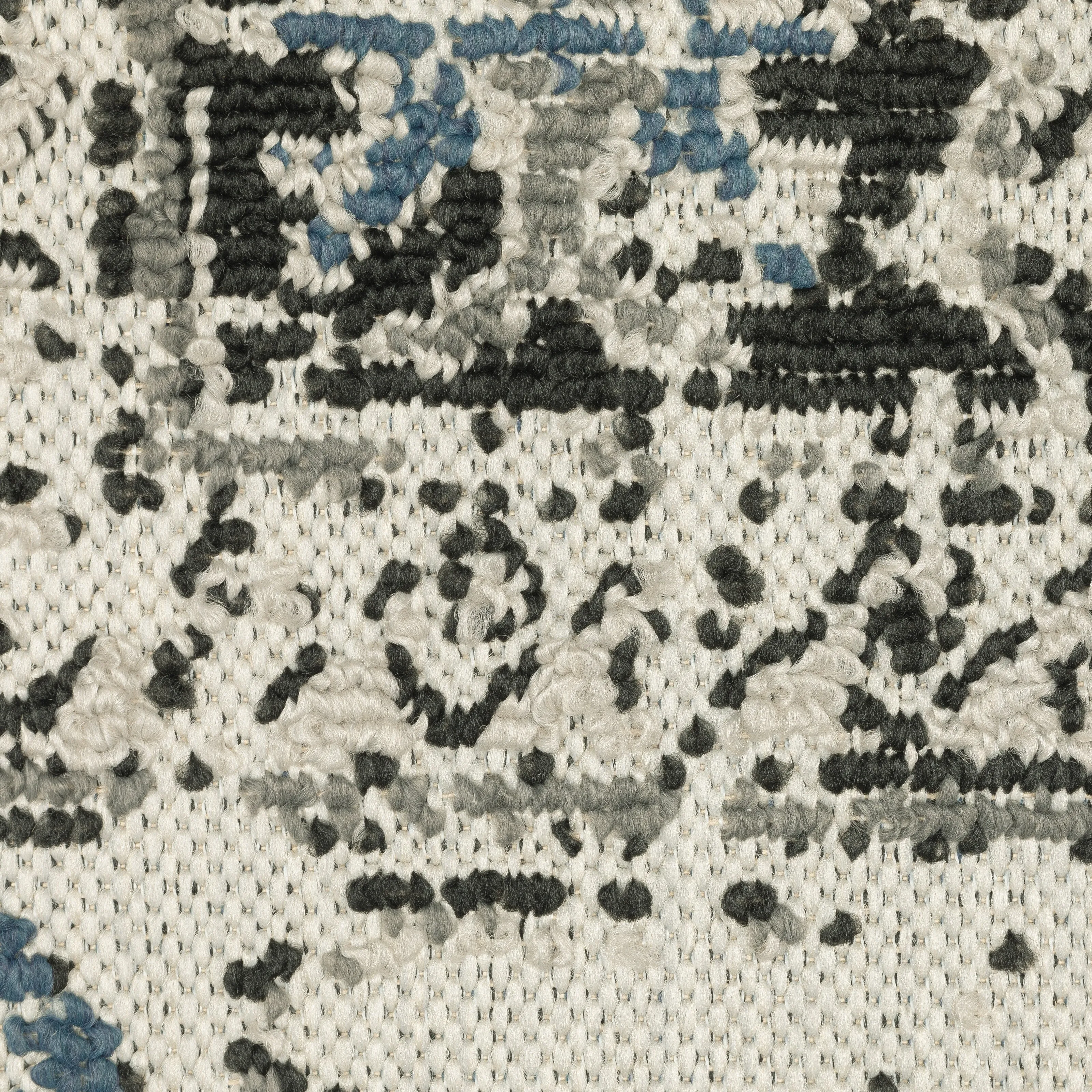 Vista Home Talcot Vintage Traditional Grey/ Teal Indoor-Outdoor Area Rug