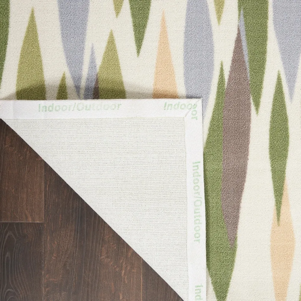 Waverly Sun N' Shade Modern Abstract Indoor Outdoor Area Rug