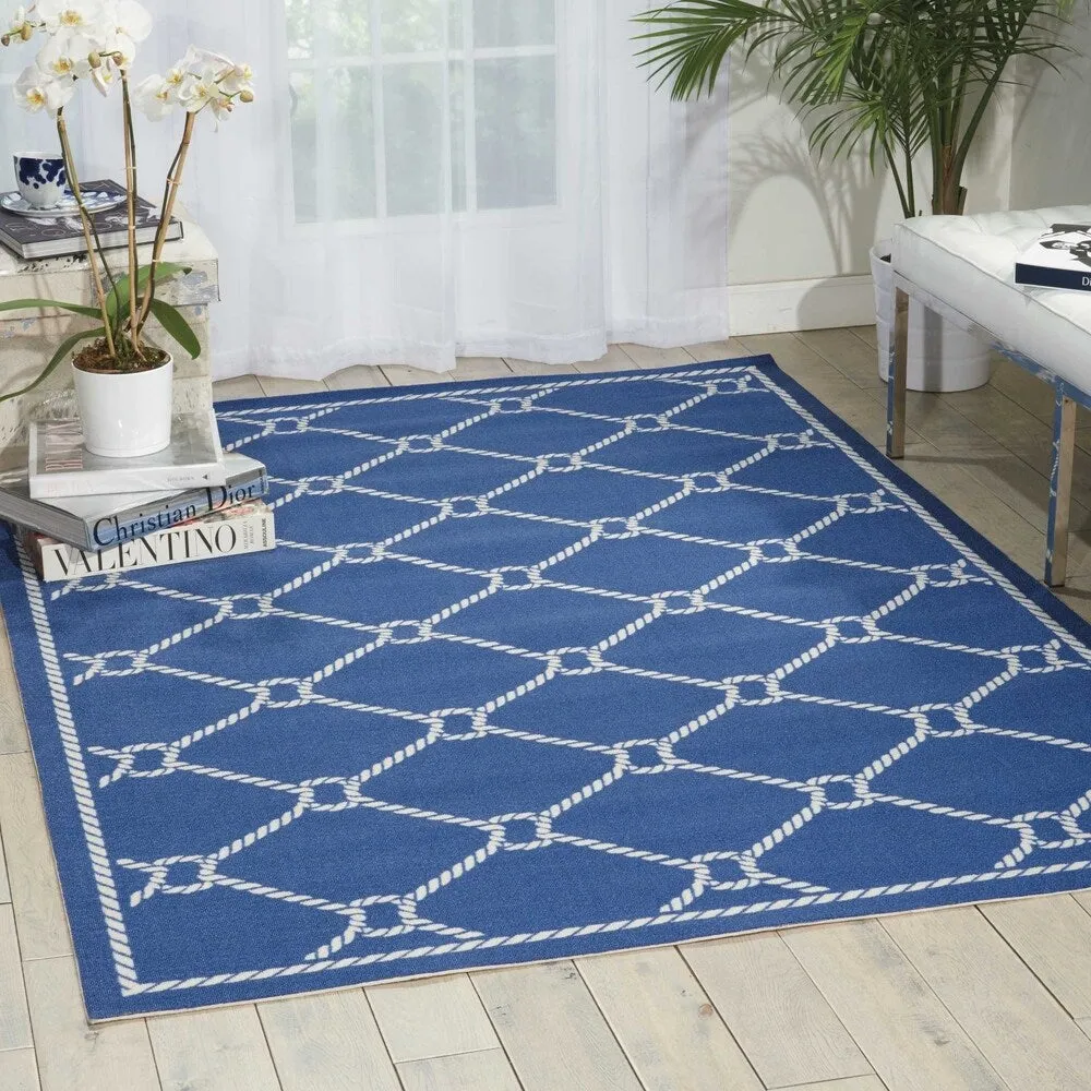 Waverly Sun N' Shade Nautical Rope Indoor/Outdoor Area Rug